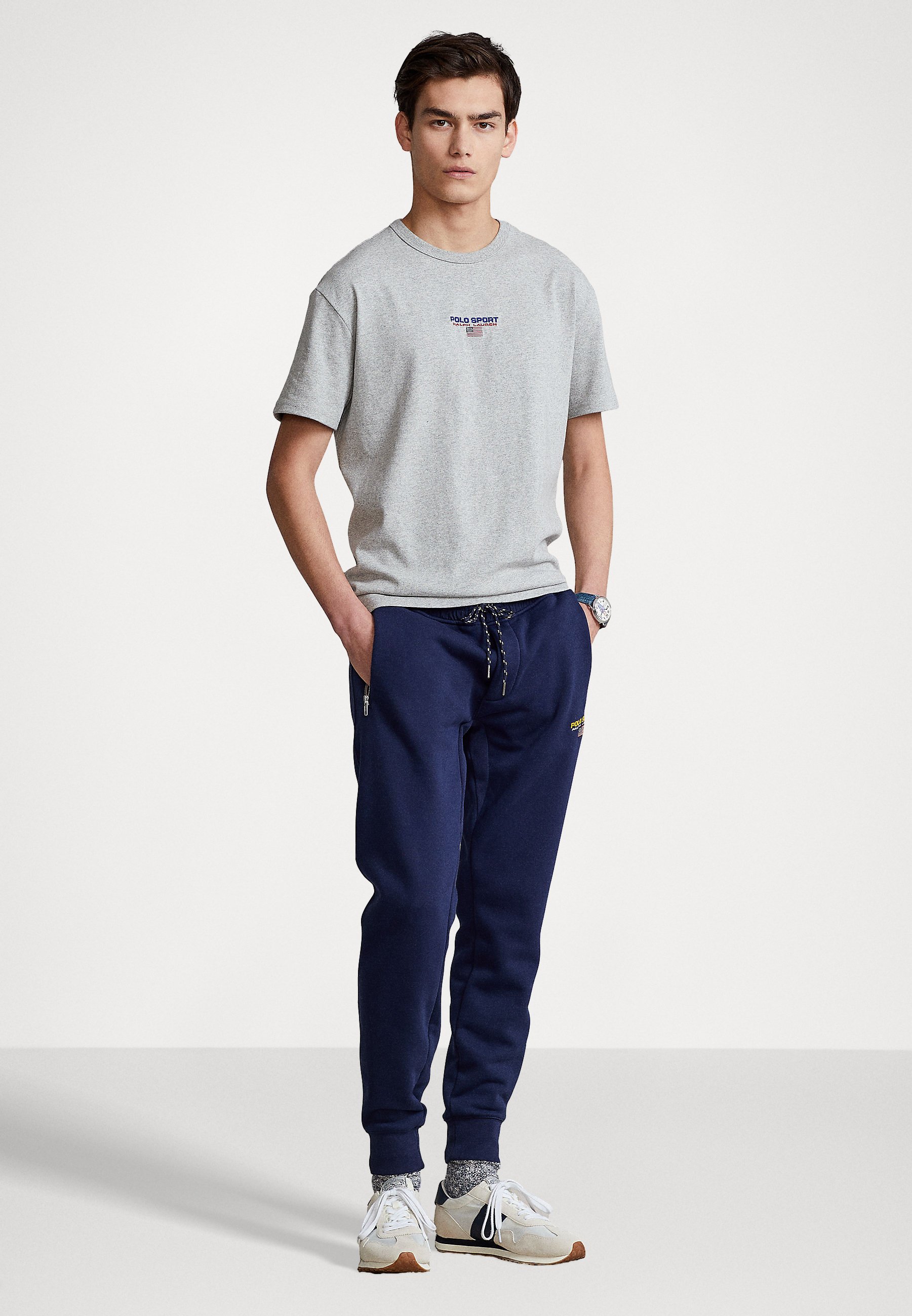Polo Ralph Lauren SPORT - Basic T-shirt - andover heather/grey