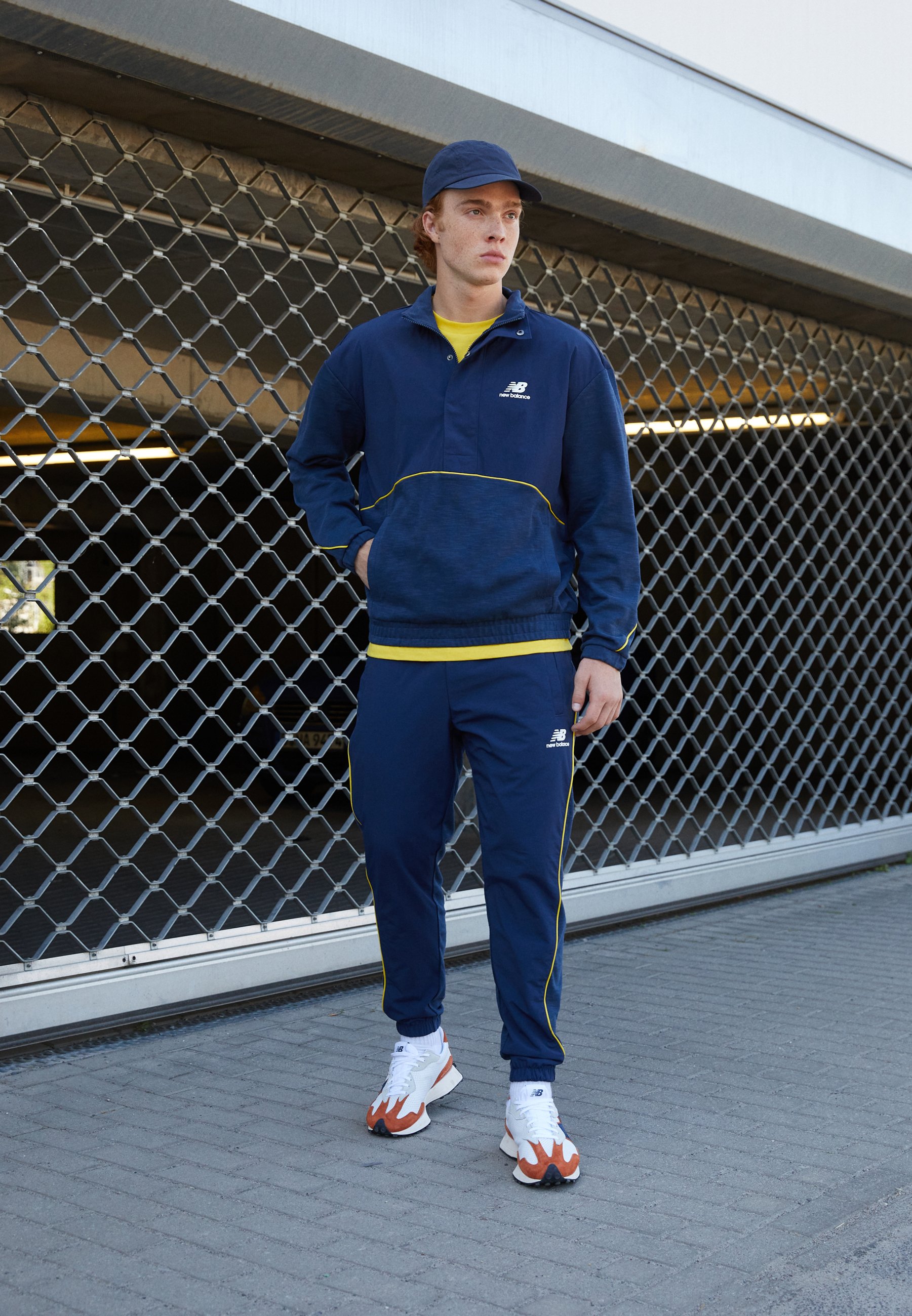 NB ATHLETICS JACKET - Windbreaker - dark blue