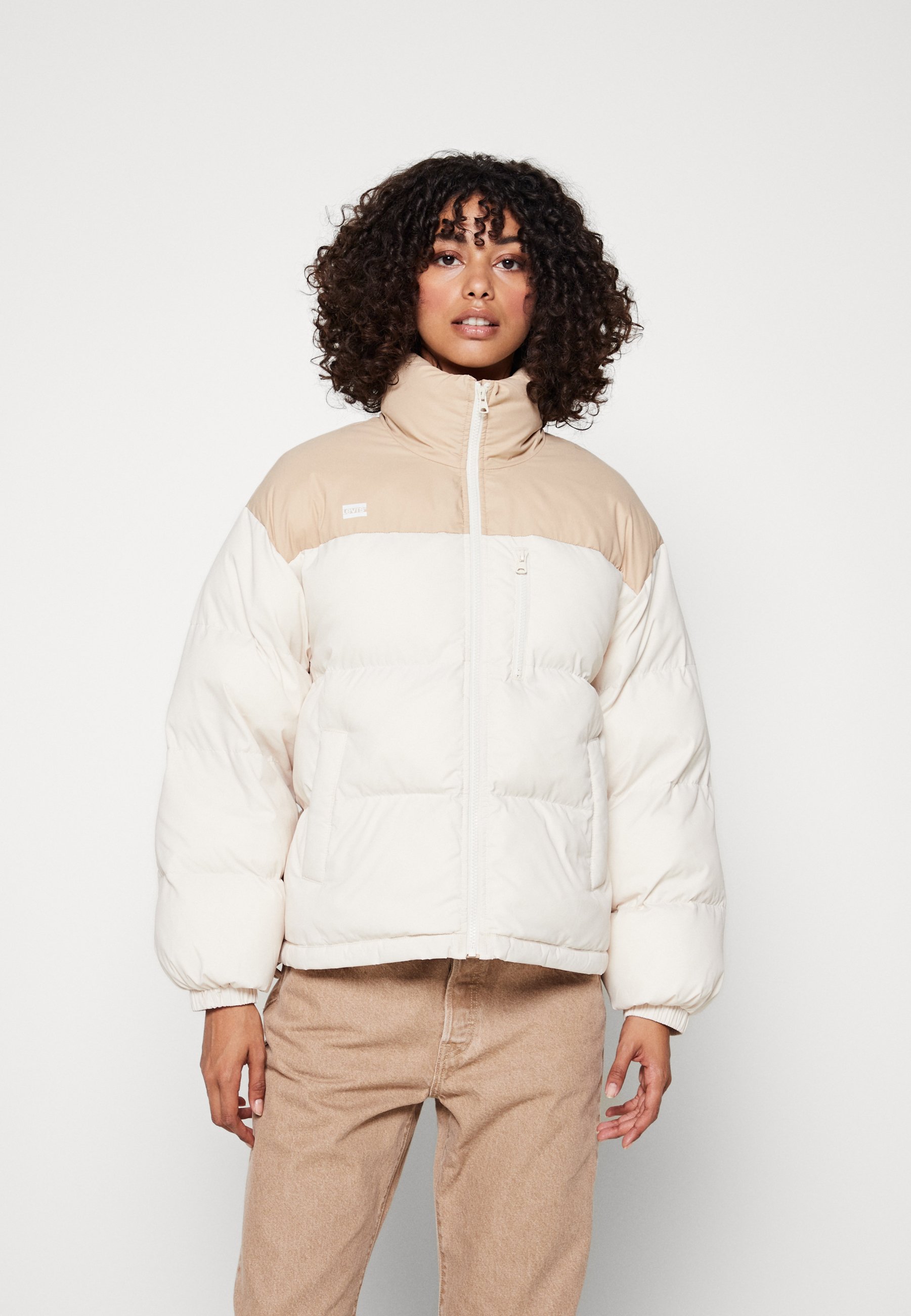 Levi's® NOE SHORT PUFFER - Winter jacket - granola/beige