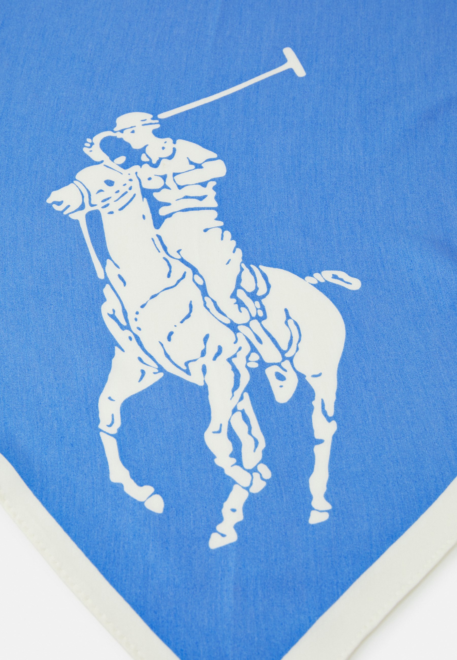 Polo Ralph Lauren SCARF - Scarf - lake blue/cream/light blue