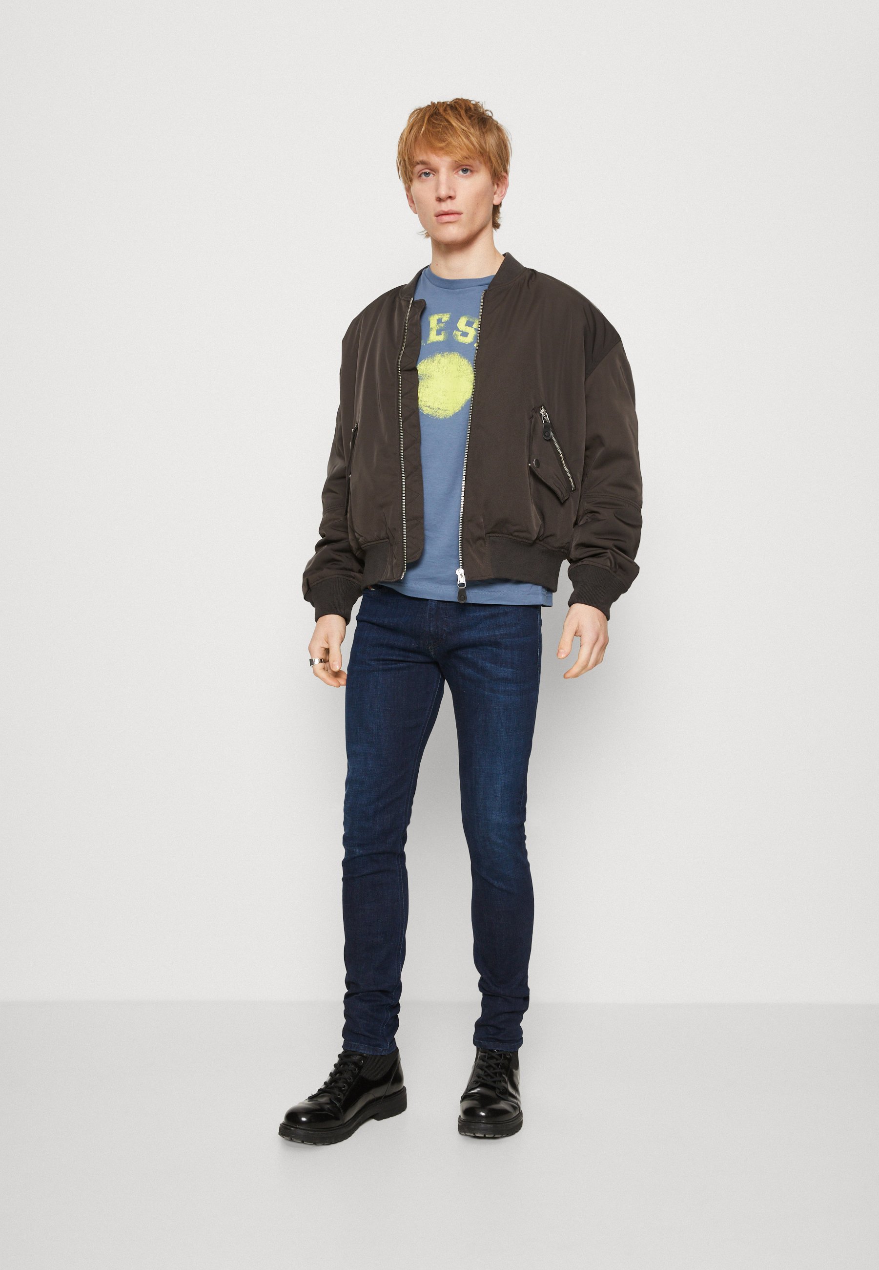 Diesel SLEENKER - Jeans Skinny Fit - denim/dark-blue denim