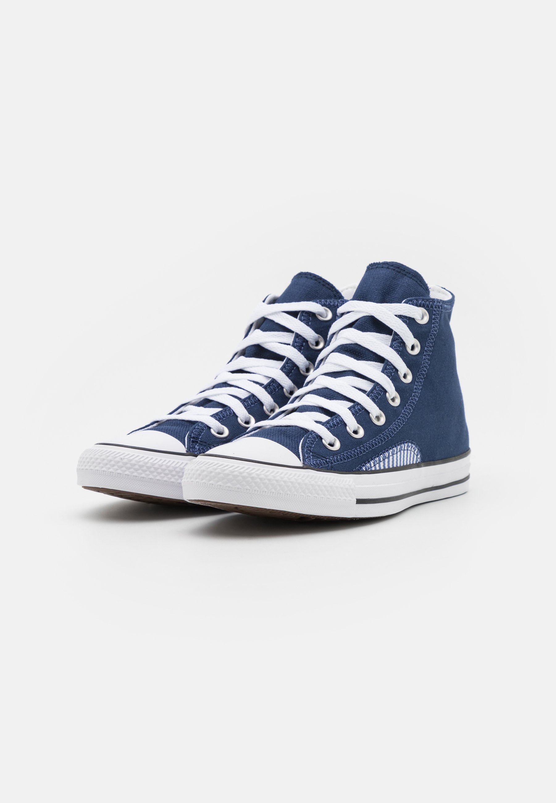 Converse CHUCK TAYLOR ALL STAR HICKORY UNISEX - High-top trainers - midnight navy/white/black/dark blue