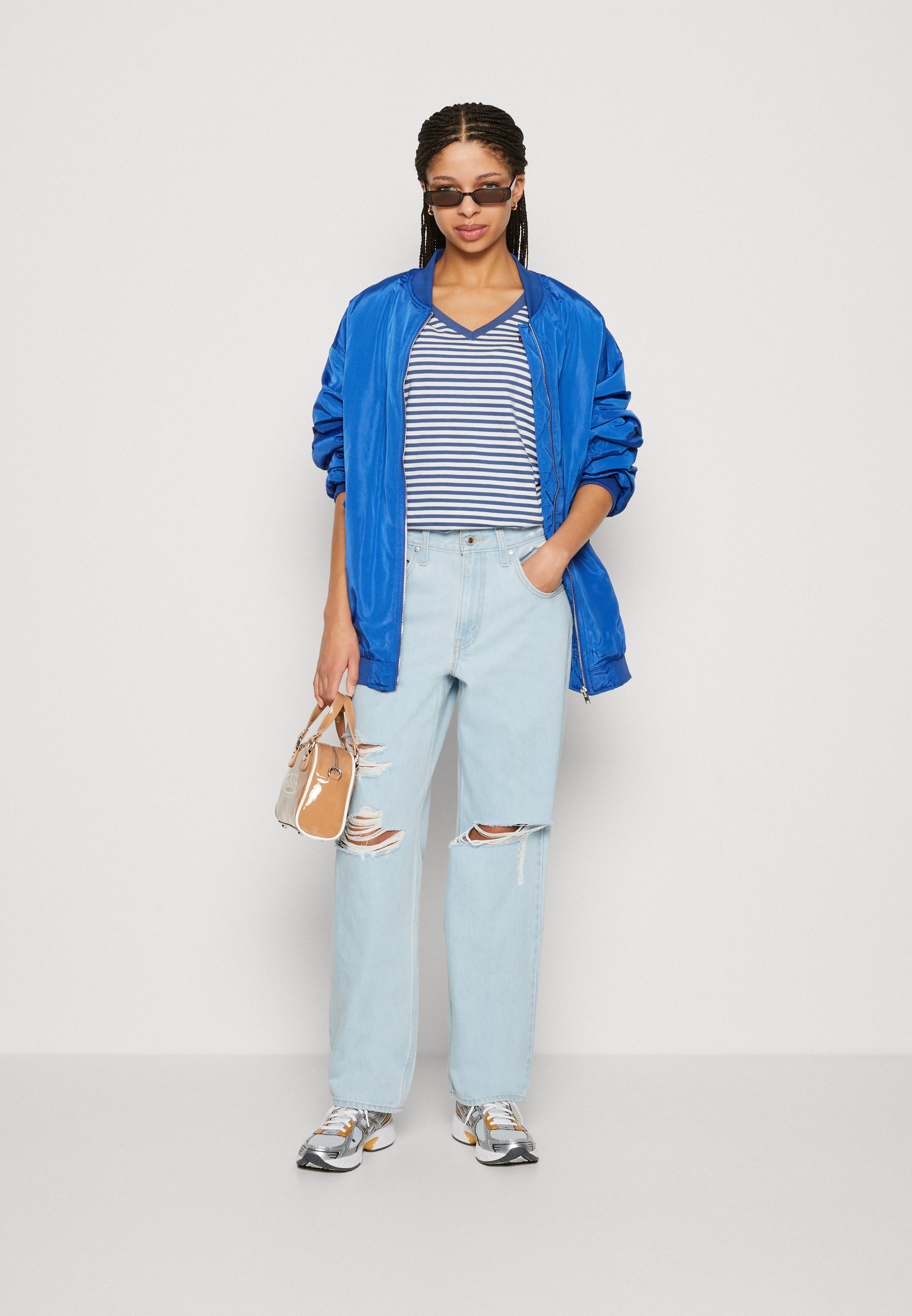 Levi's® '94 BAGGY SILVERTAB - Relaxed fit jeans - plot twist/destroyed denim