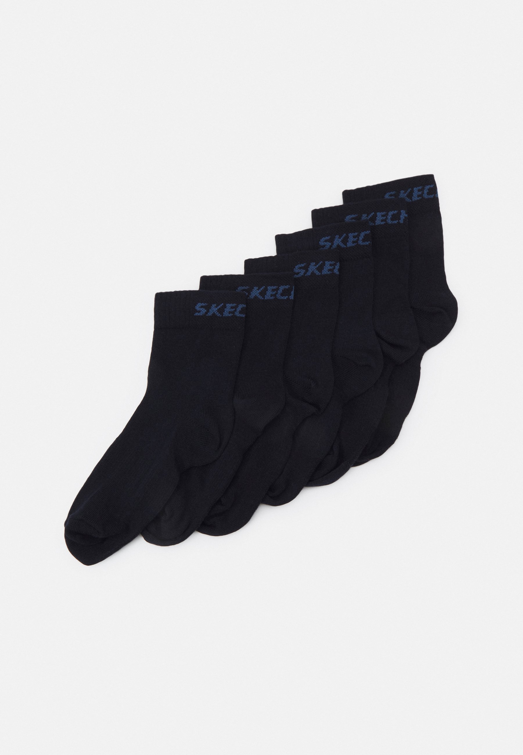 Skechers ONLINE BOYS VENTILATION SOCKS 6 PACK - Socks - navy/dark blue