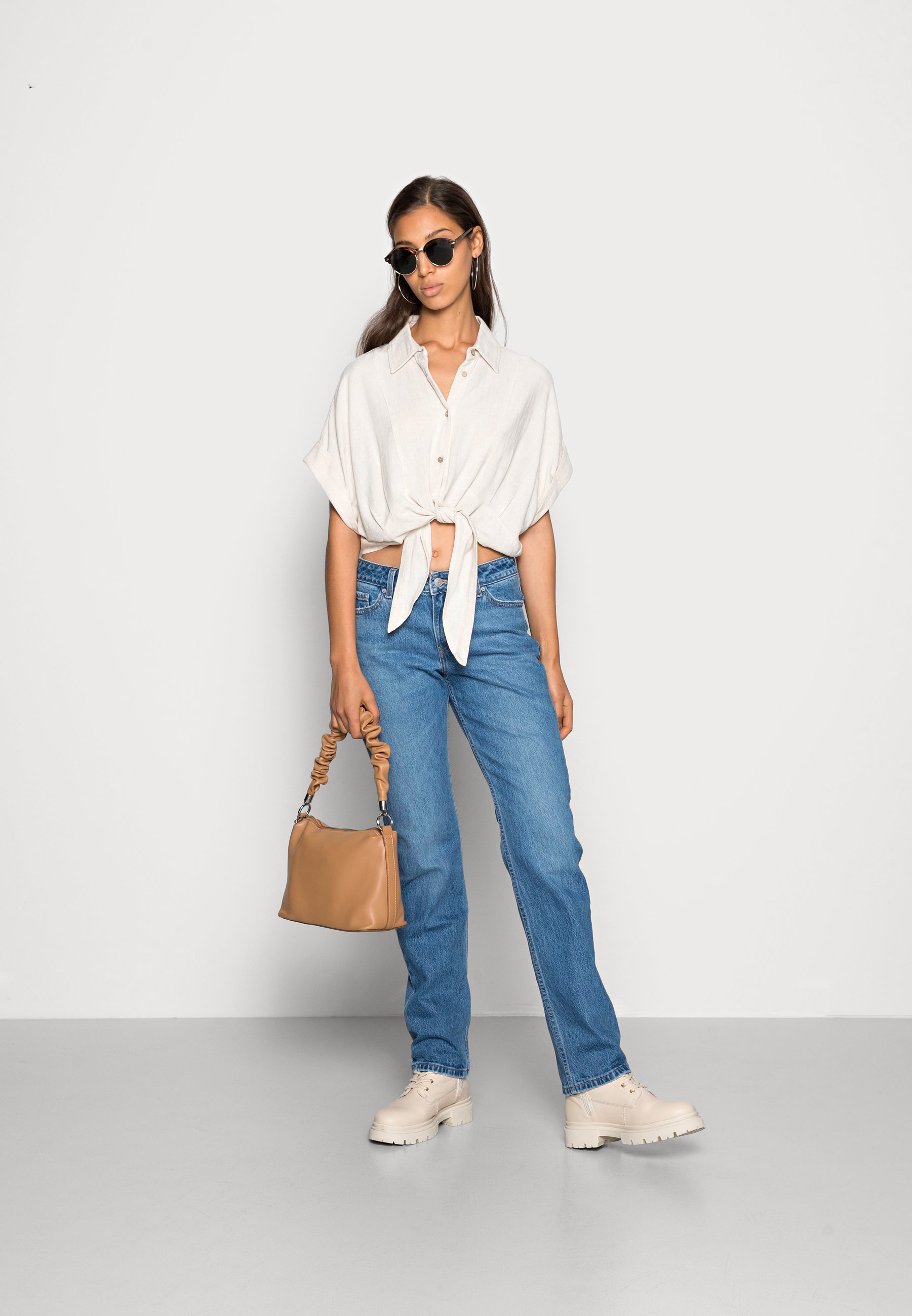 Levi's® LOW PITCH STRAIGHT - Straight leg jeans - napa moon/blue denim