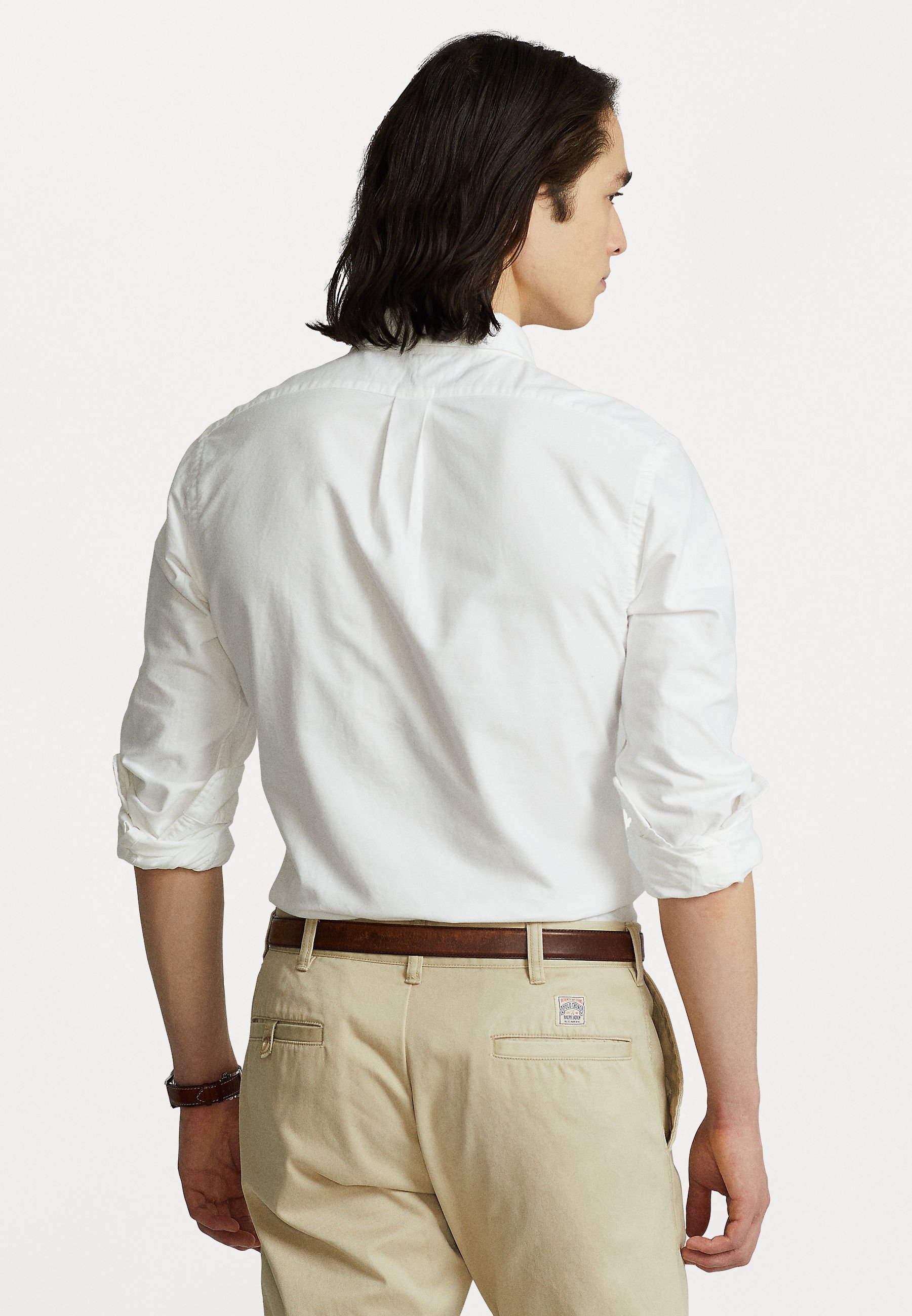 Polo Ralph Lauren SLIM FIT OXFORD SHIRT - Shirt - white