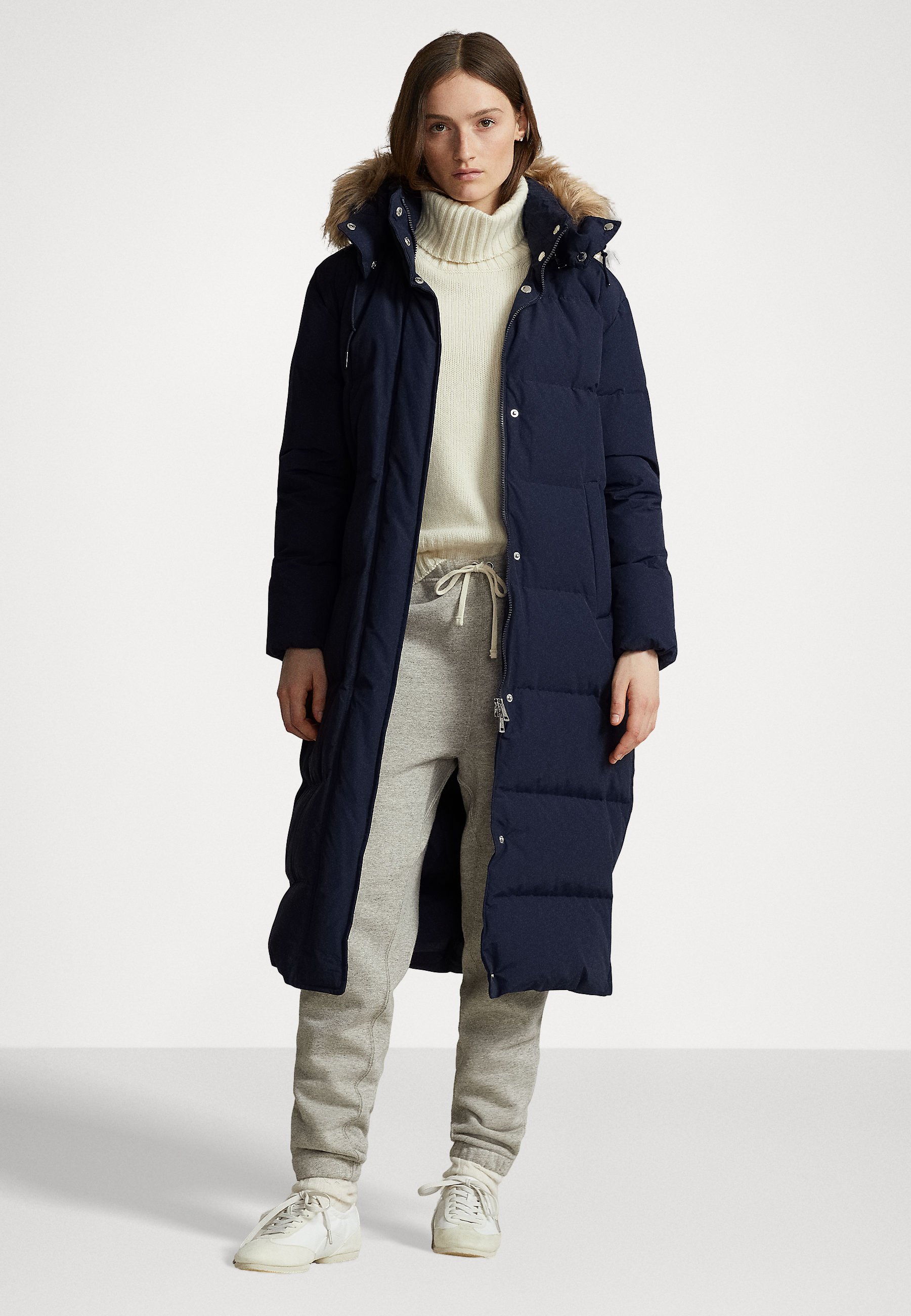 Polo Ralph Lauren INSULATED COAT - Down coat - navy/blue denim