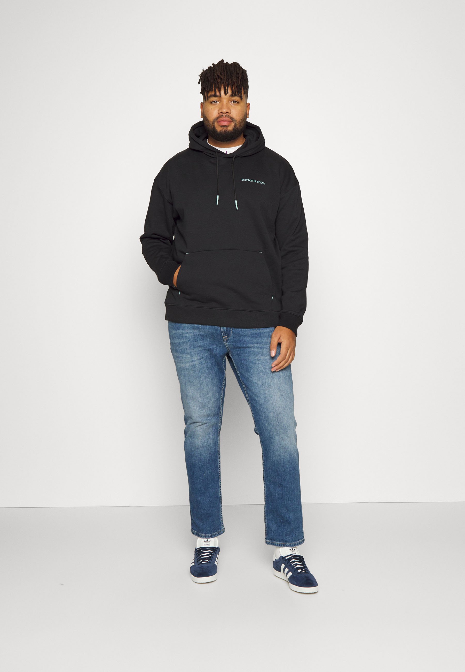Scotch & Soda HOODIE UNISEX - Hoodie - black