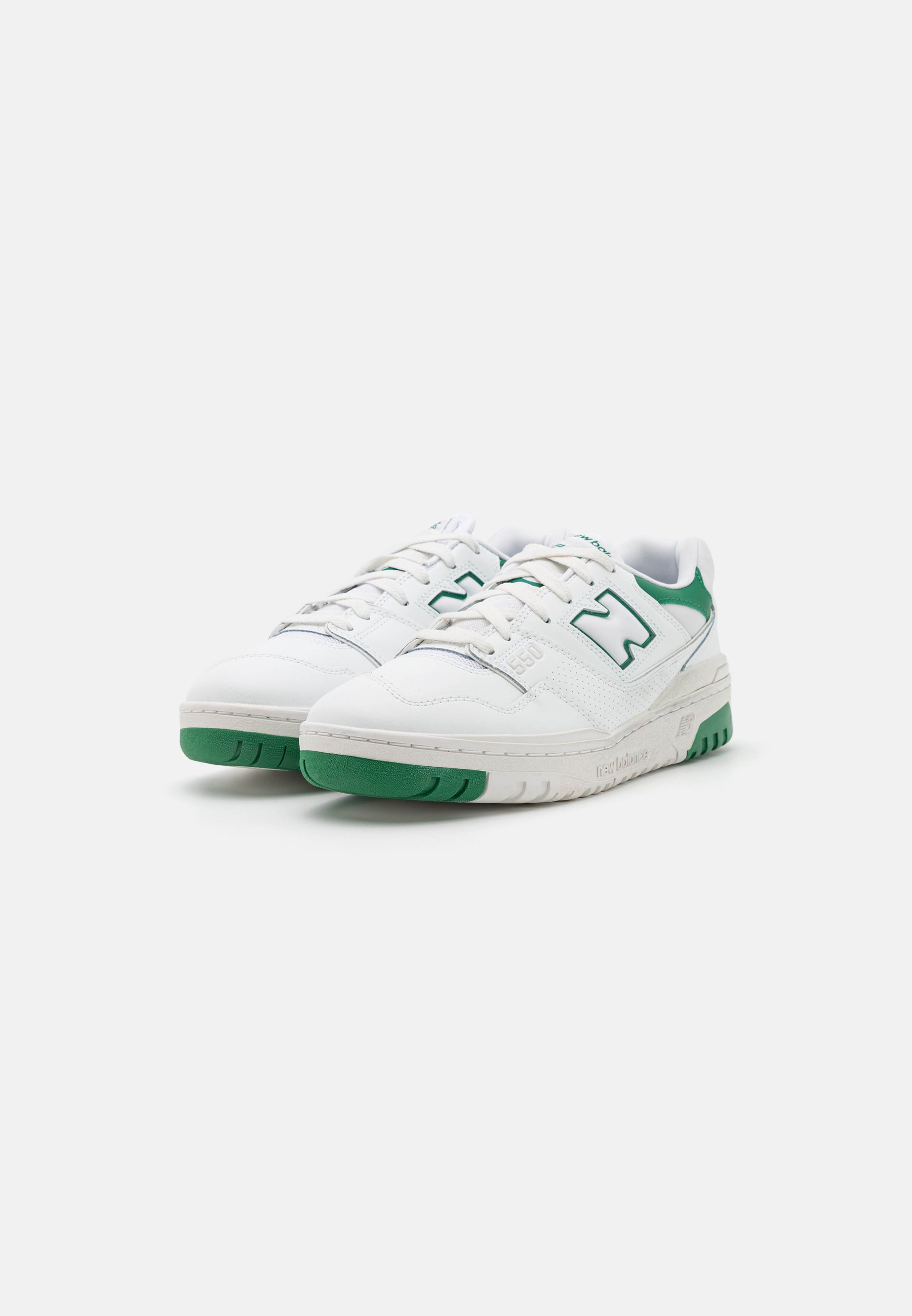 NB BB550 UNISEX - Trainers - white/green/white