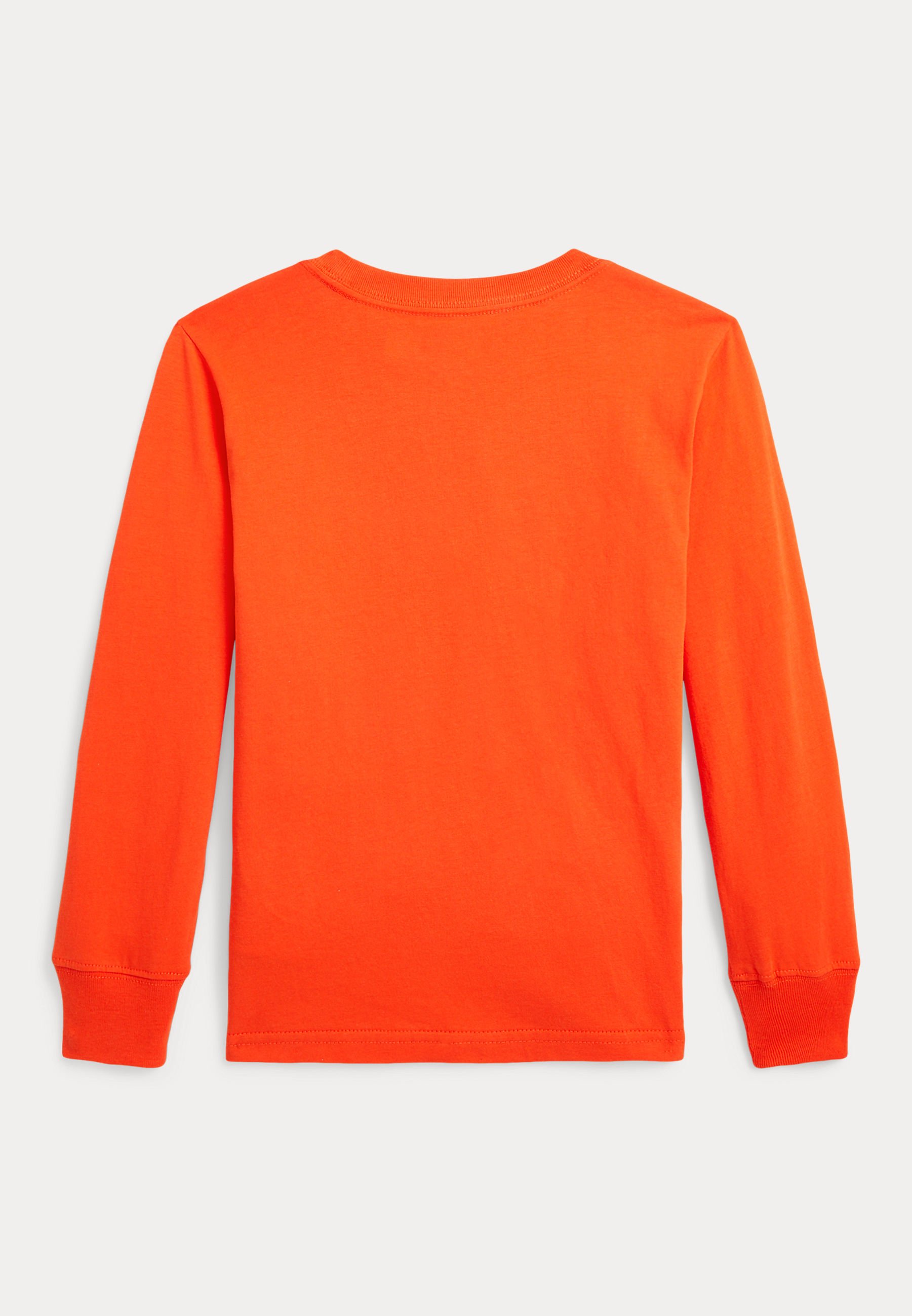 Polo Ralph Lauren Long sleeved top - dusk orange/neon orange
