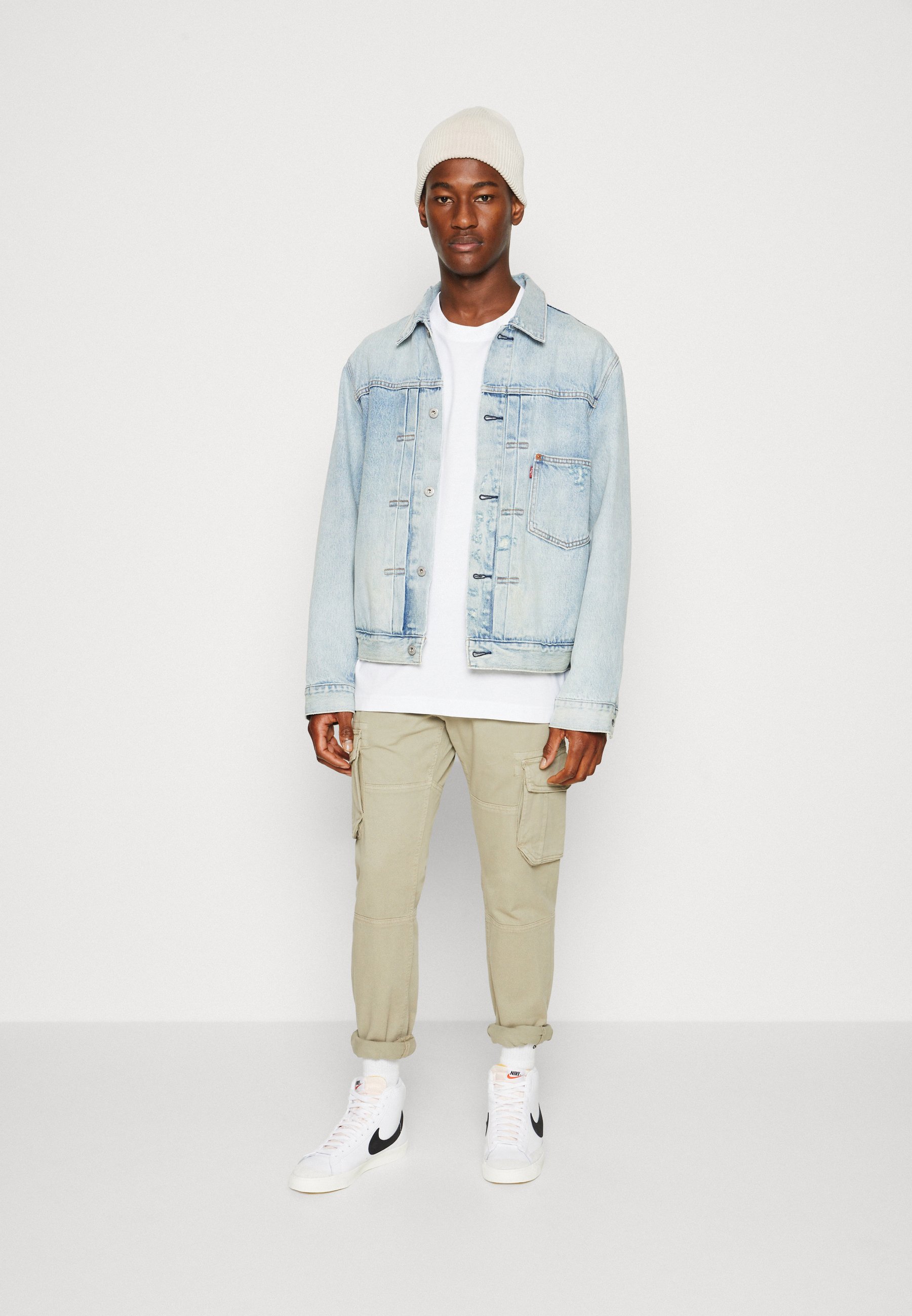 Levi's® TYPE I TRUCKER - Denim jacket - sophomore/light-blue denim