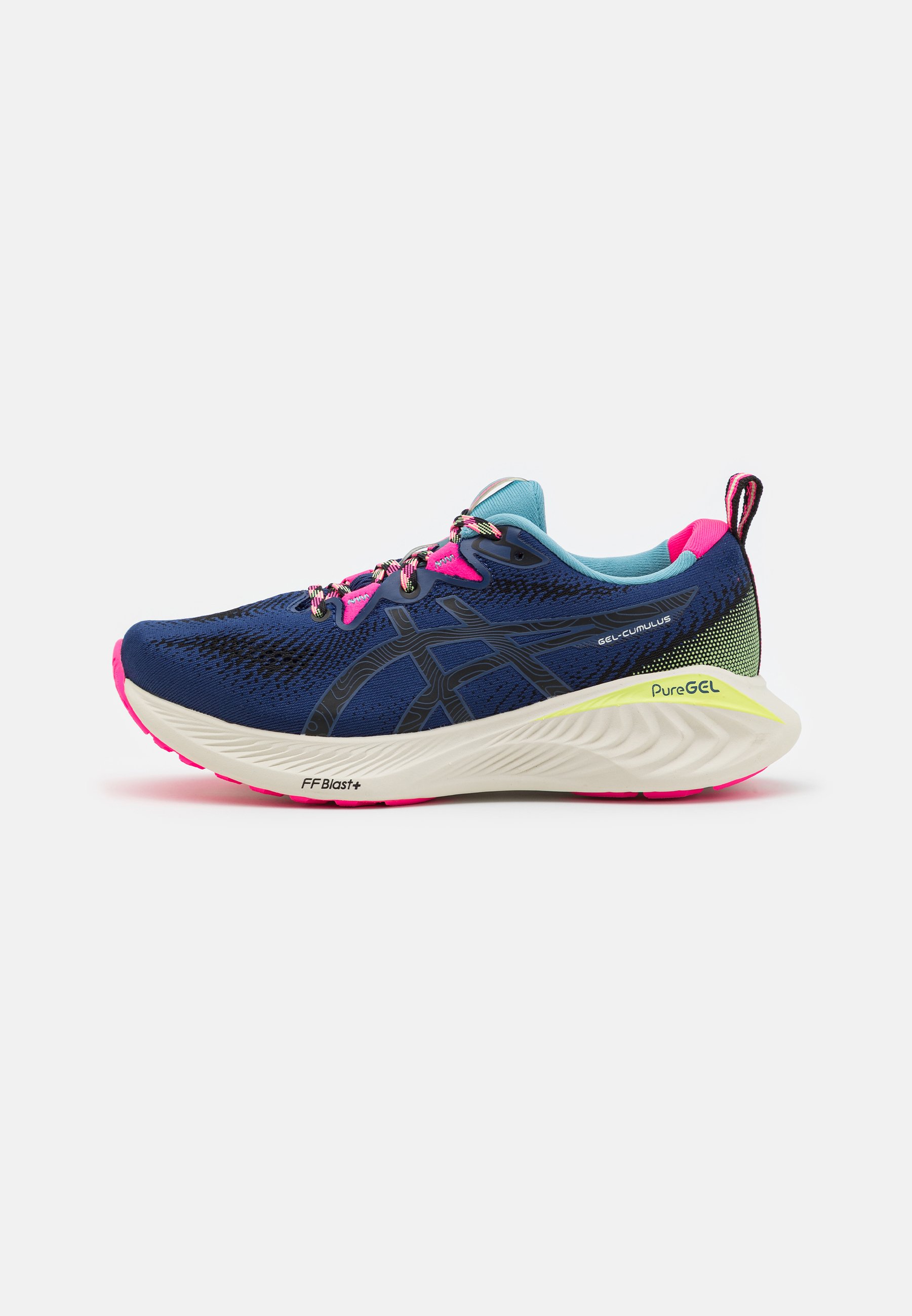 ASICS GEL-CUMULUS 25 TR - Neutral running shoes - nature bathing/lime green/dark blue