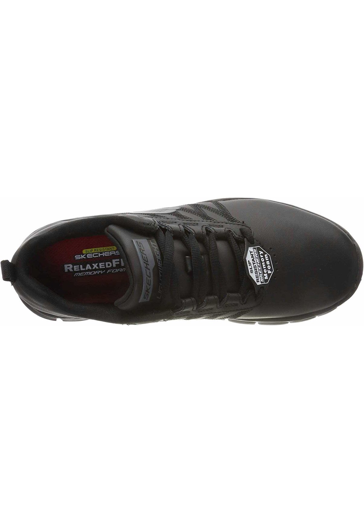 Skechers WORK SURE TRACK - Trainers - black