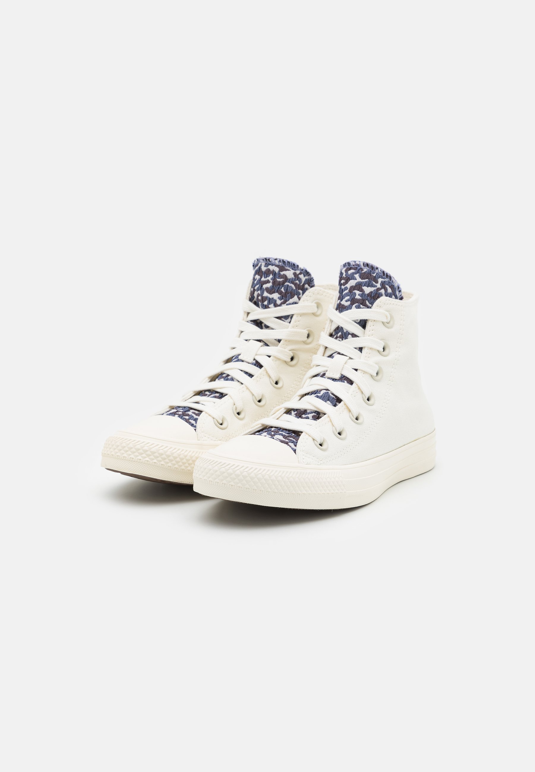Converse CHUCK TAYLOR ALL STAR DESERT CAMO UNISEX - High-top trainers - egret/slate lilac/off-white