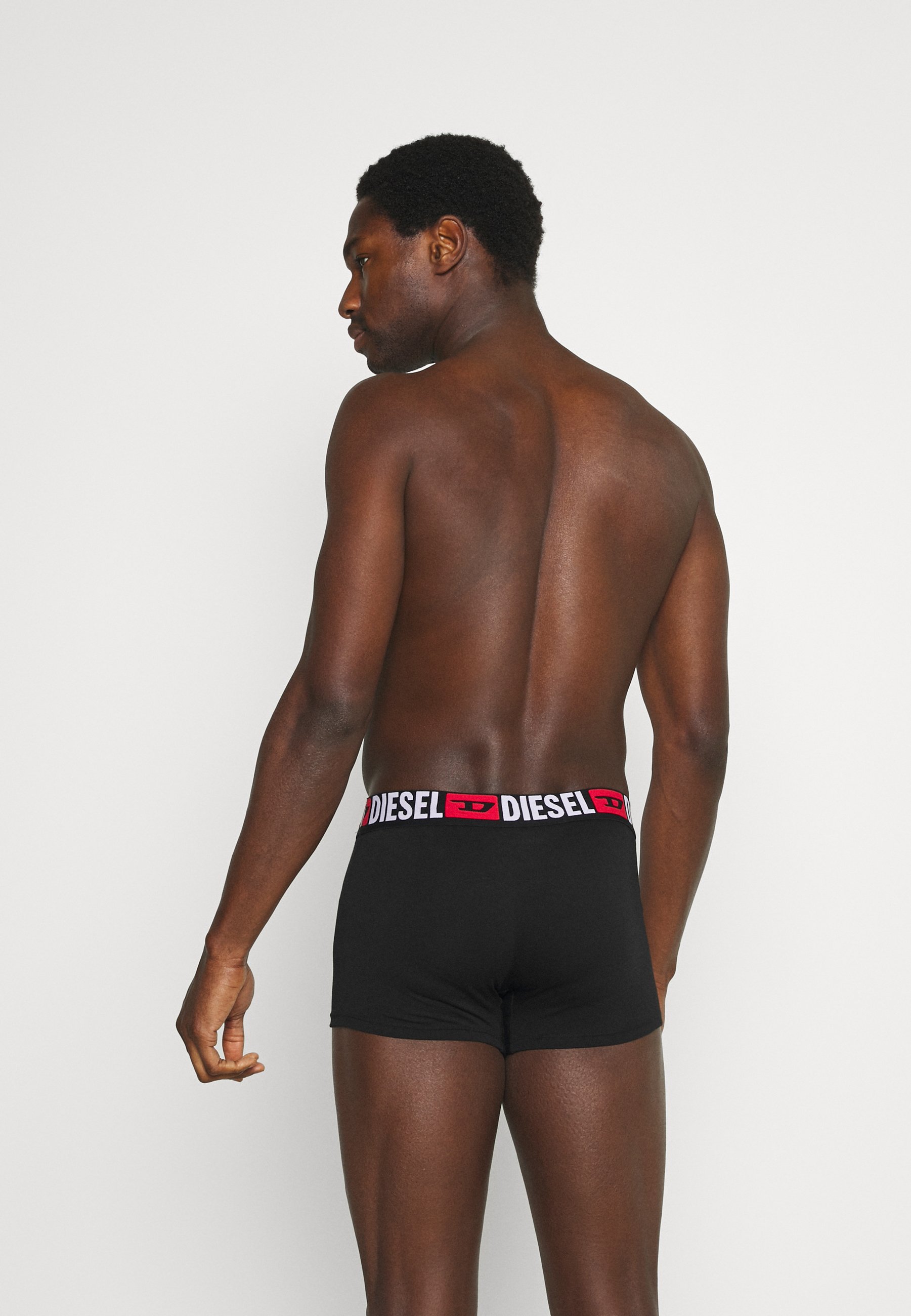 Diesel DAMIEN 3 PACK - Pants - black/grey/red/red
