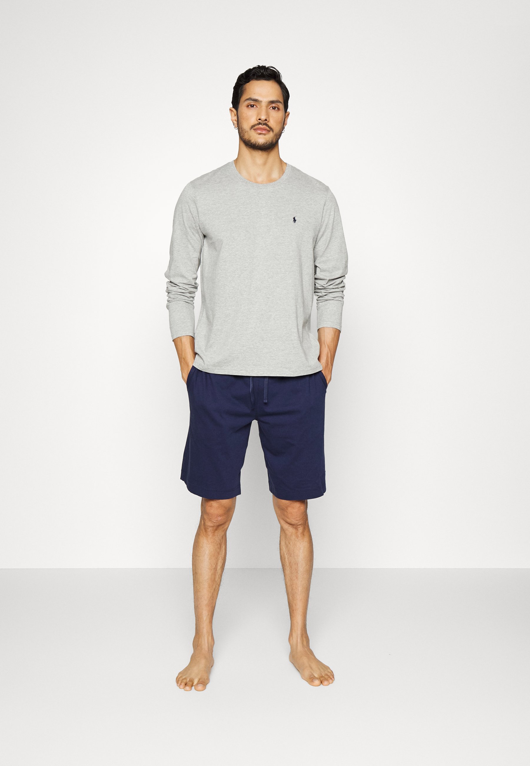 Polo Ralph Lauren Pyjama top - andover heather/dark blue
