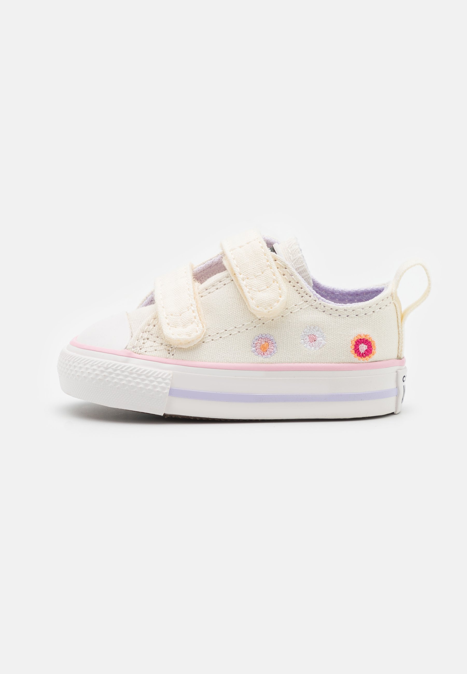 Converse CHUCK TAYLOR ALL STAR 2V UNISEX  - Trainers - egret/vintage white/sunrise pink/off-white