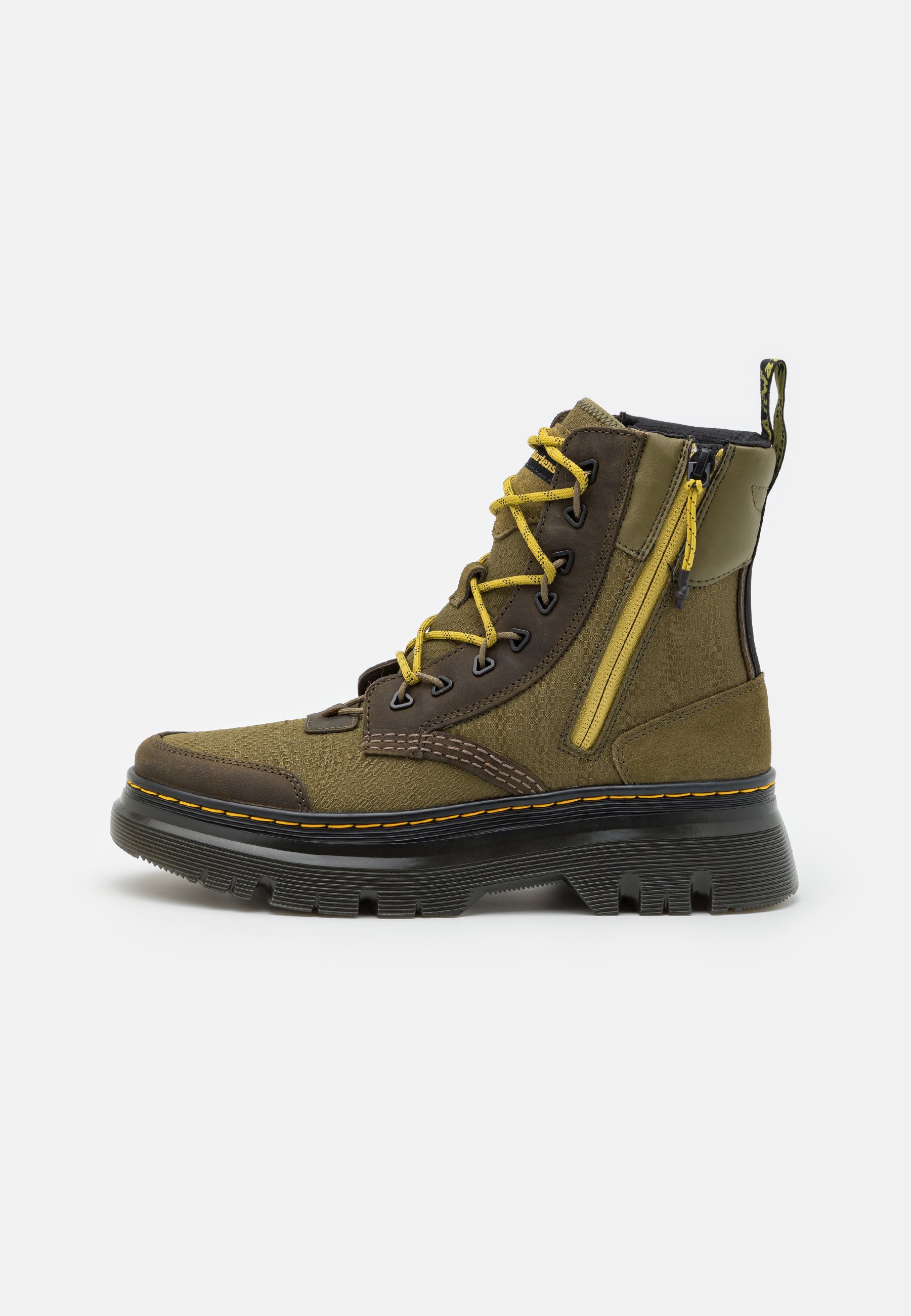 Dr. Martens TARIK ZIP UNISEX - Lace-up ankle boots - olive