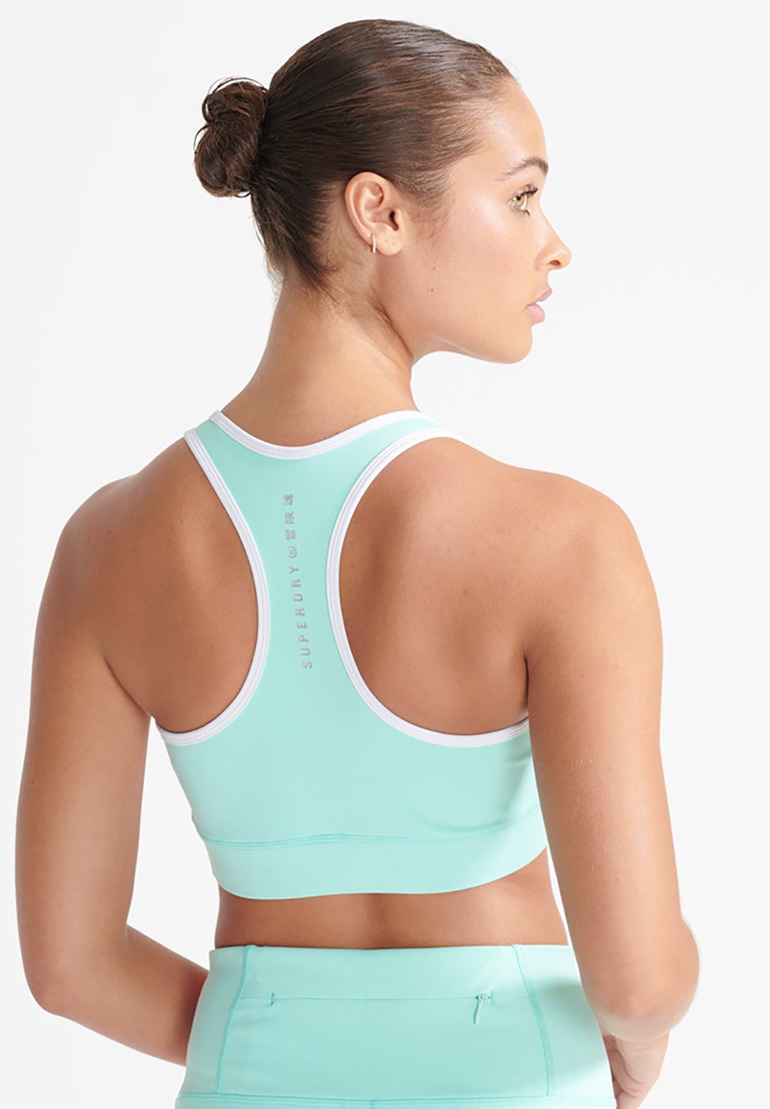 Superdry Sports bra - cali blue/mottled blue