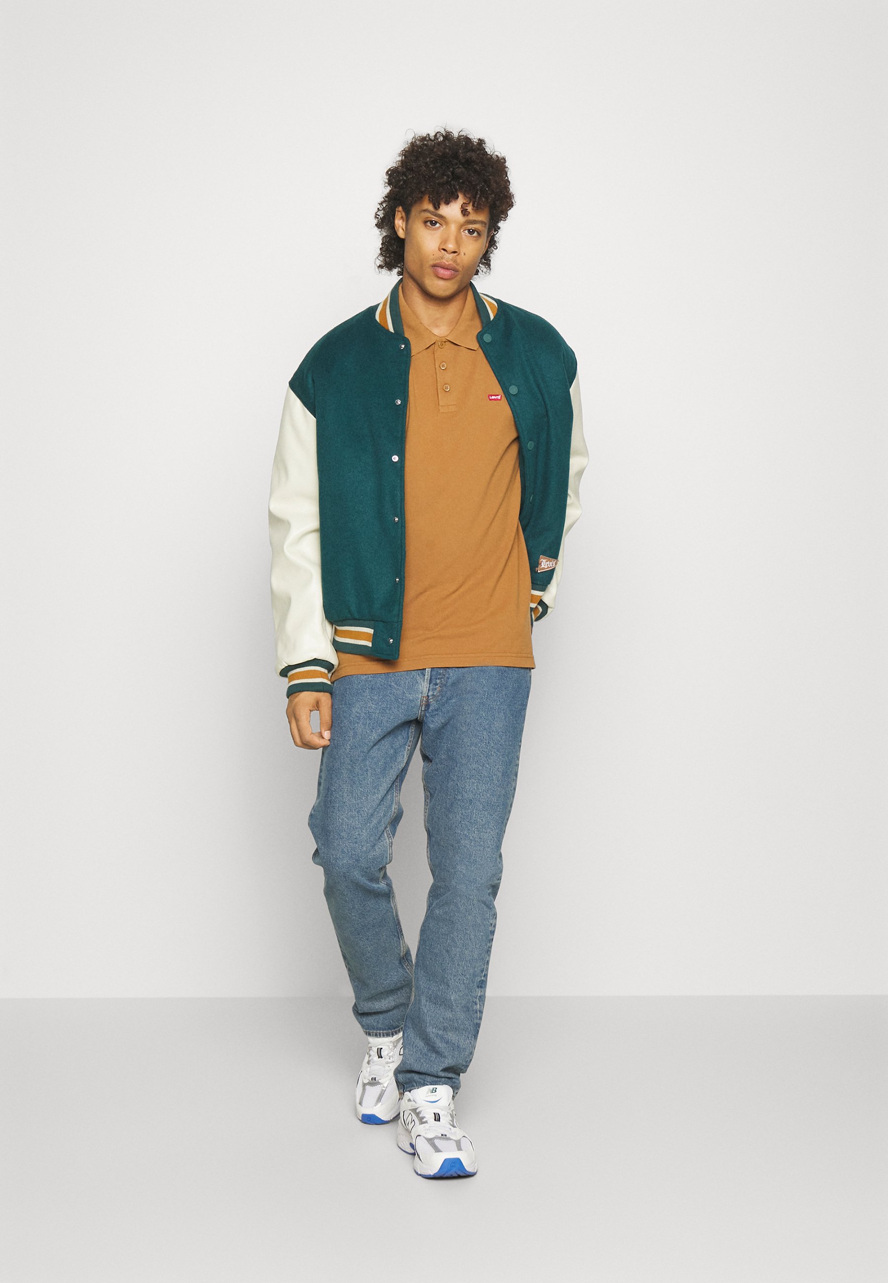 Levi's® Polo shirt - dark ginger/beige