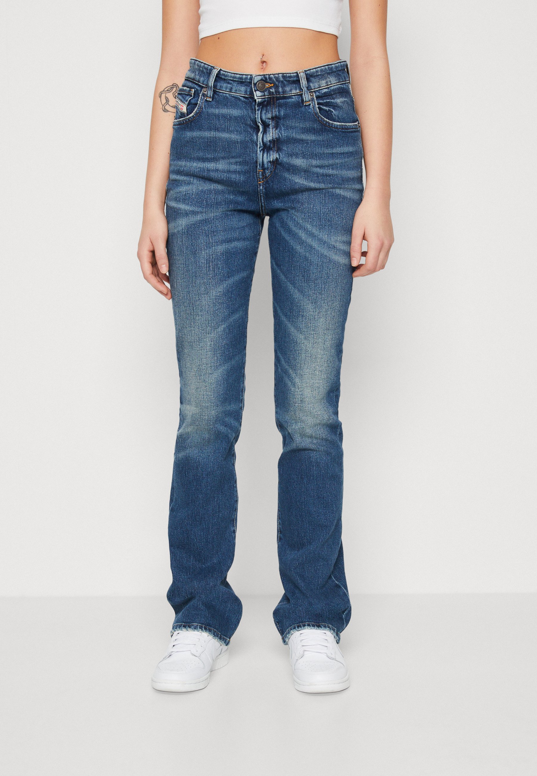 Diesel Flared Jeans - denim/blue denim