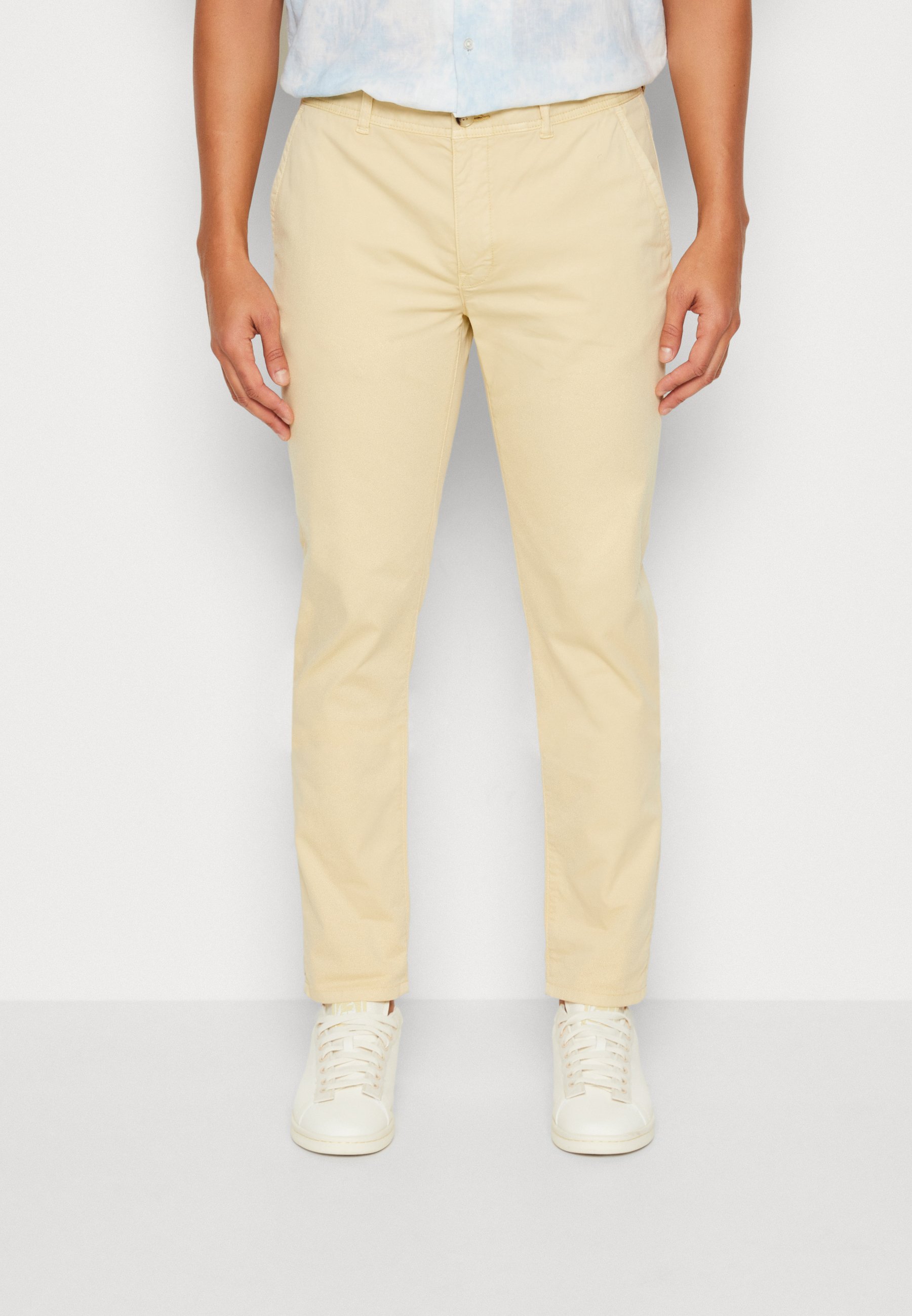 Scotch & Soda SUPER SLIM MOTT - Chinos - sand