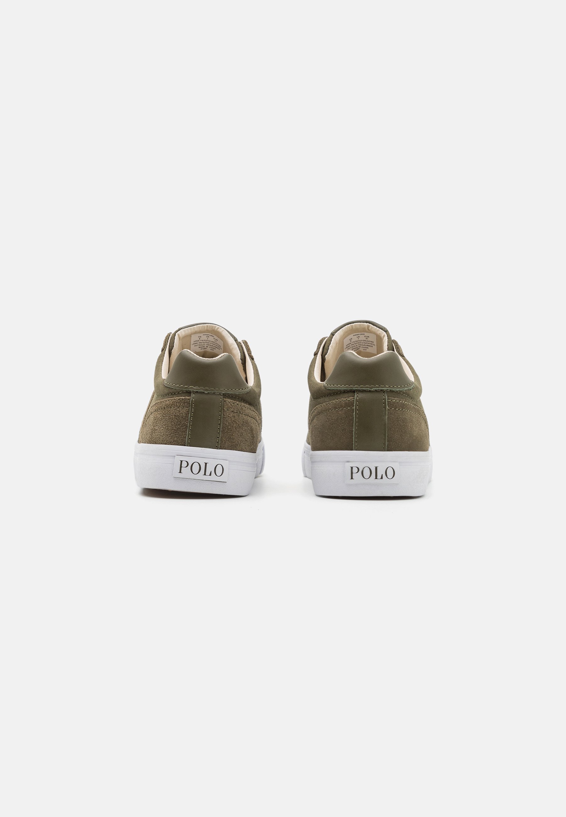 Polo Ralph Lauren HANFORD LACE UNISEX - Trainers - canopy olive/green