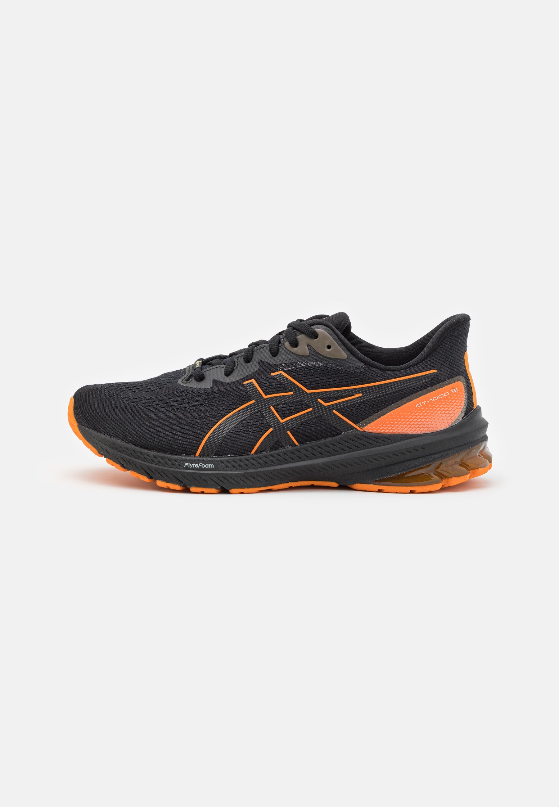 ASICS GT-1000 12 GTX - Stabilty running shoes - black/bright orange/black