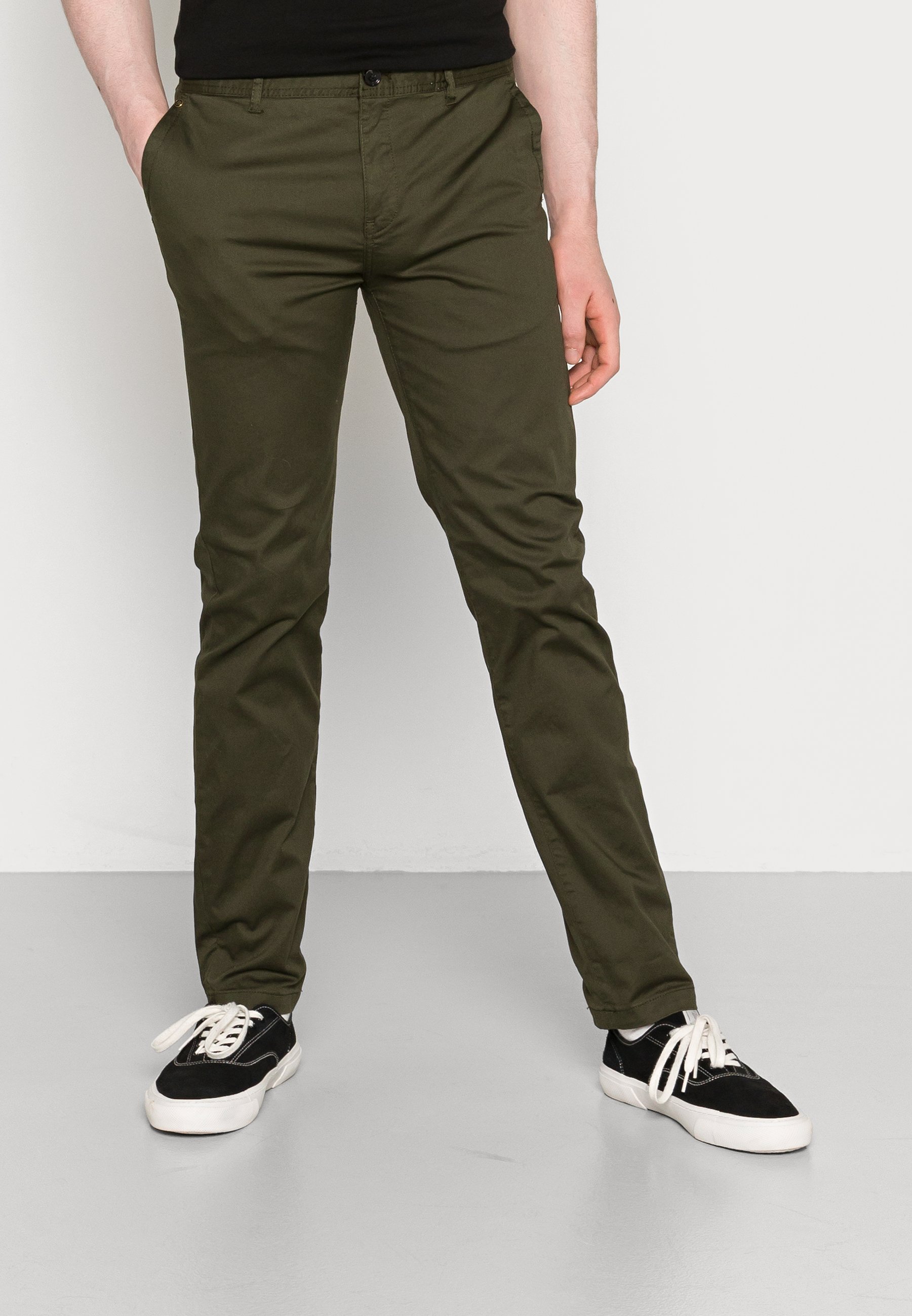 Scotch & Soda STUART CLASSIC REGULAR FIT - Chinos - military/olive