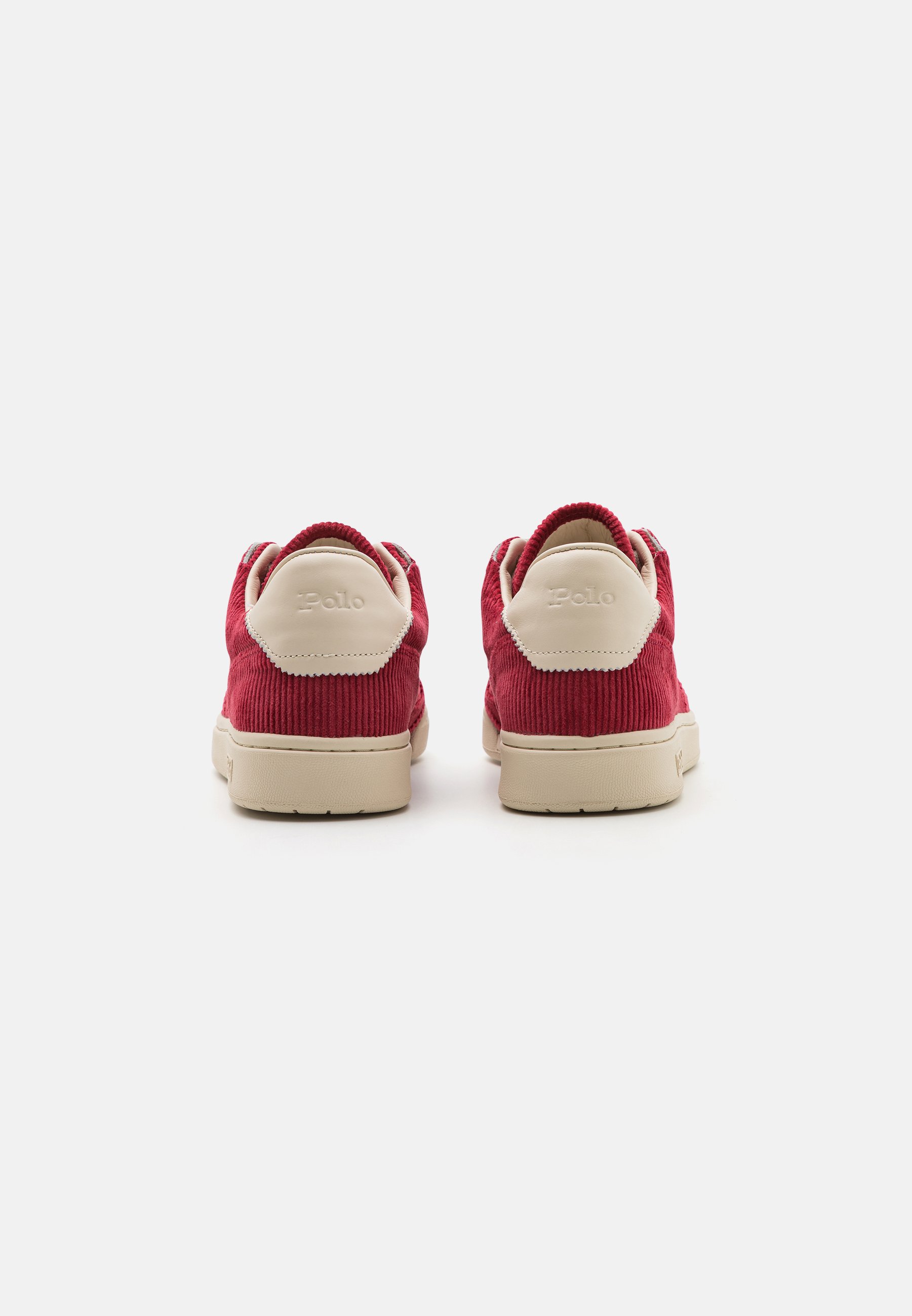 Polo Ralph Lauren LUX LACE UNISEX - Trainers - holiday red/bordeaux