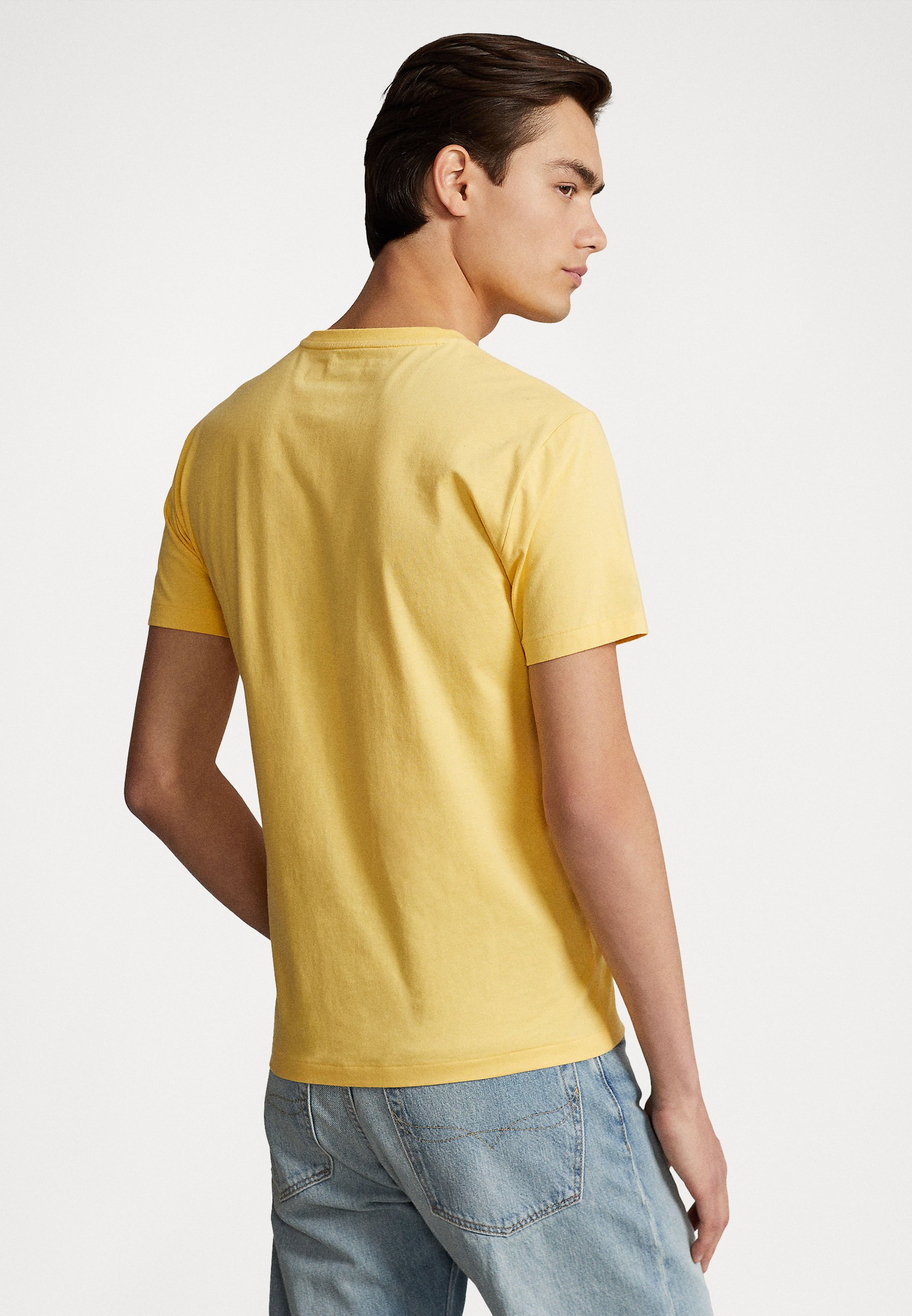 Polo Ralph Lauren SHORT SLEEVE - Basic T-shirt - fall yellow/yellow