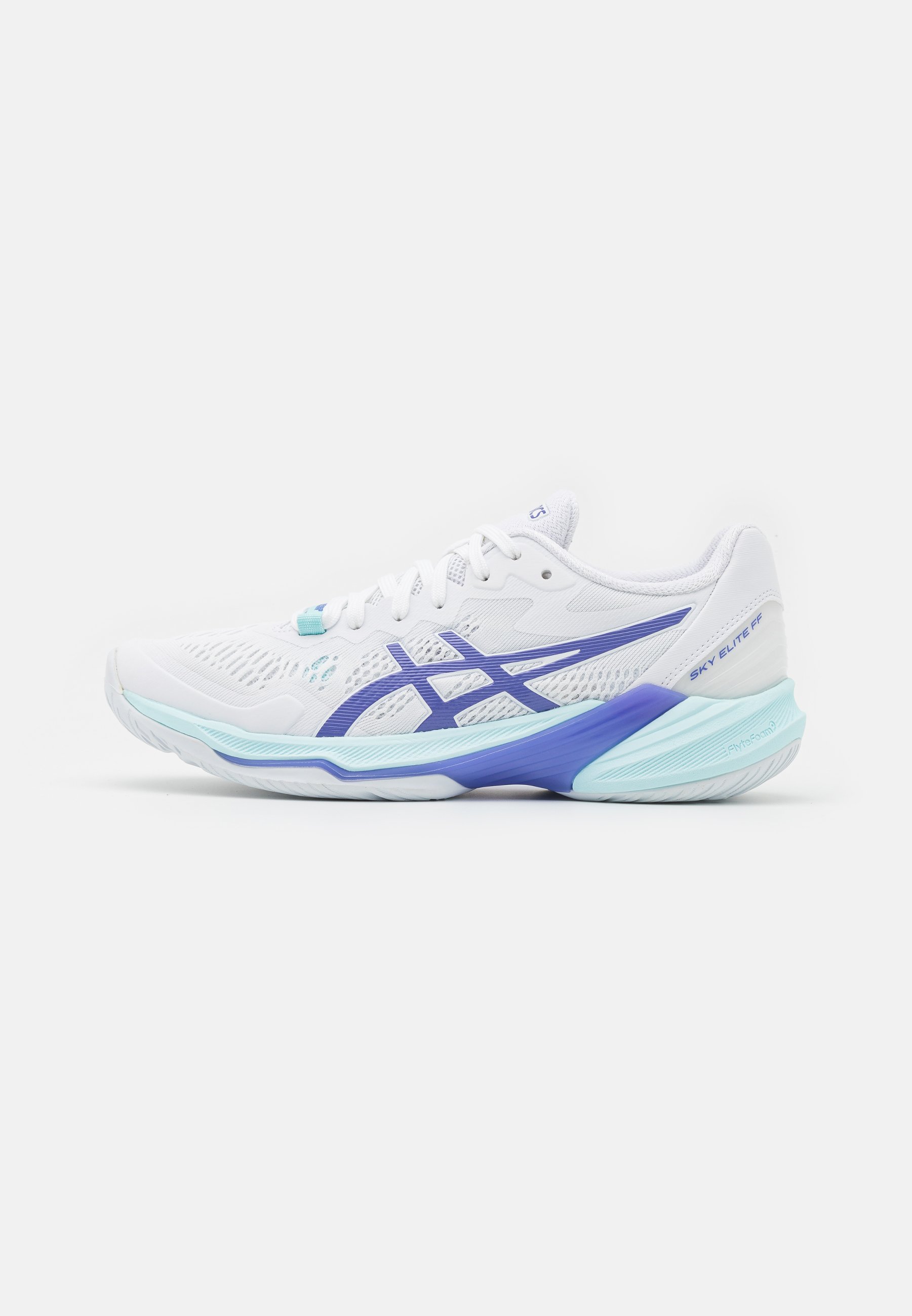 ASICS SKY ELITE FF 2 - Volleyball shoes - white/blue violet/white
