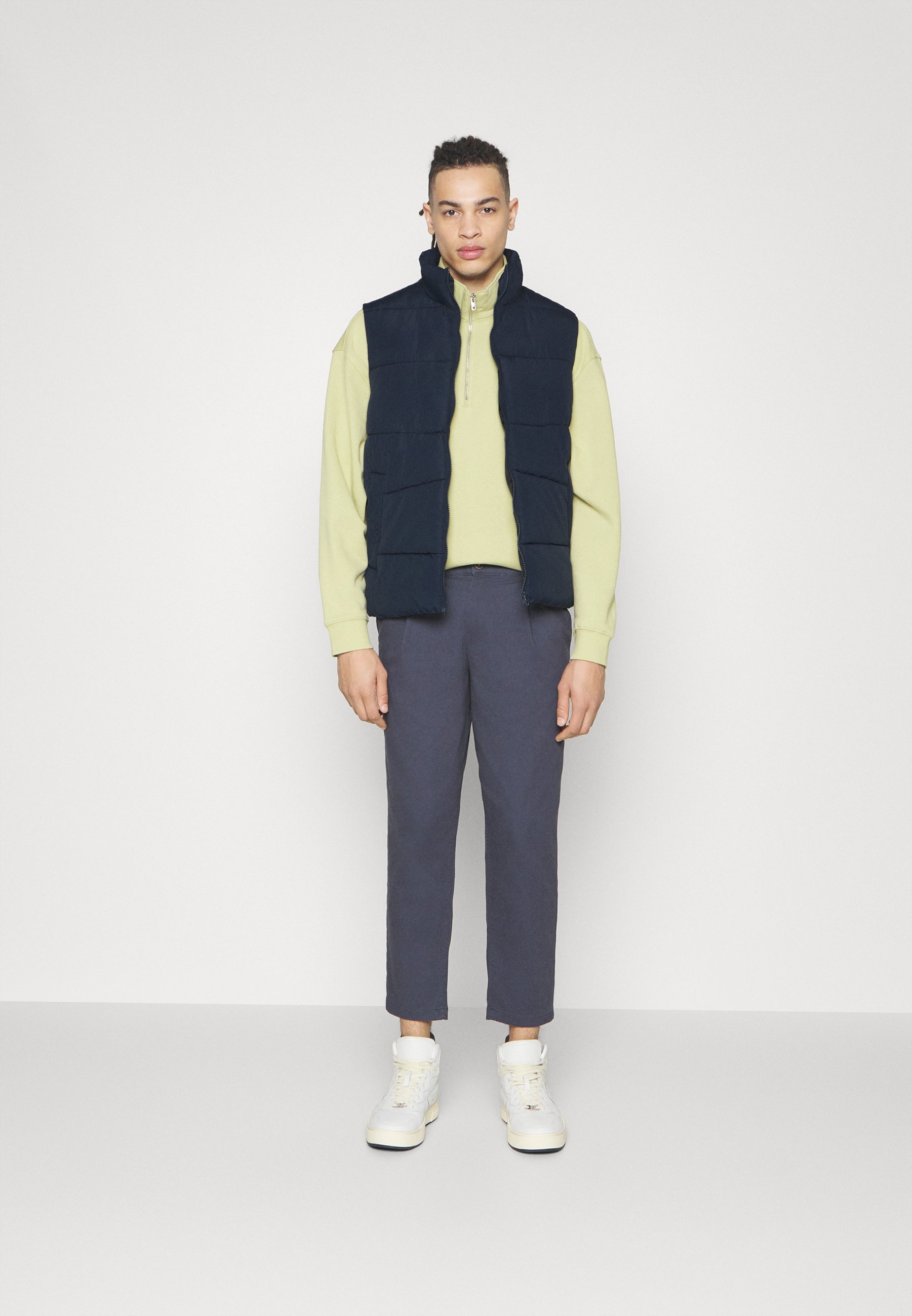 Jack &Jones JJCHILI SPRING BODYWARMER - Waistcoat - navy blazer/dark blue