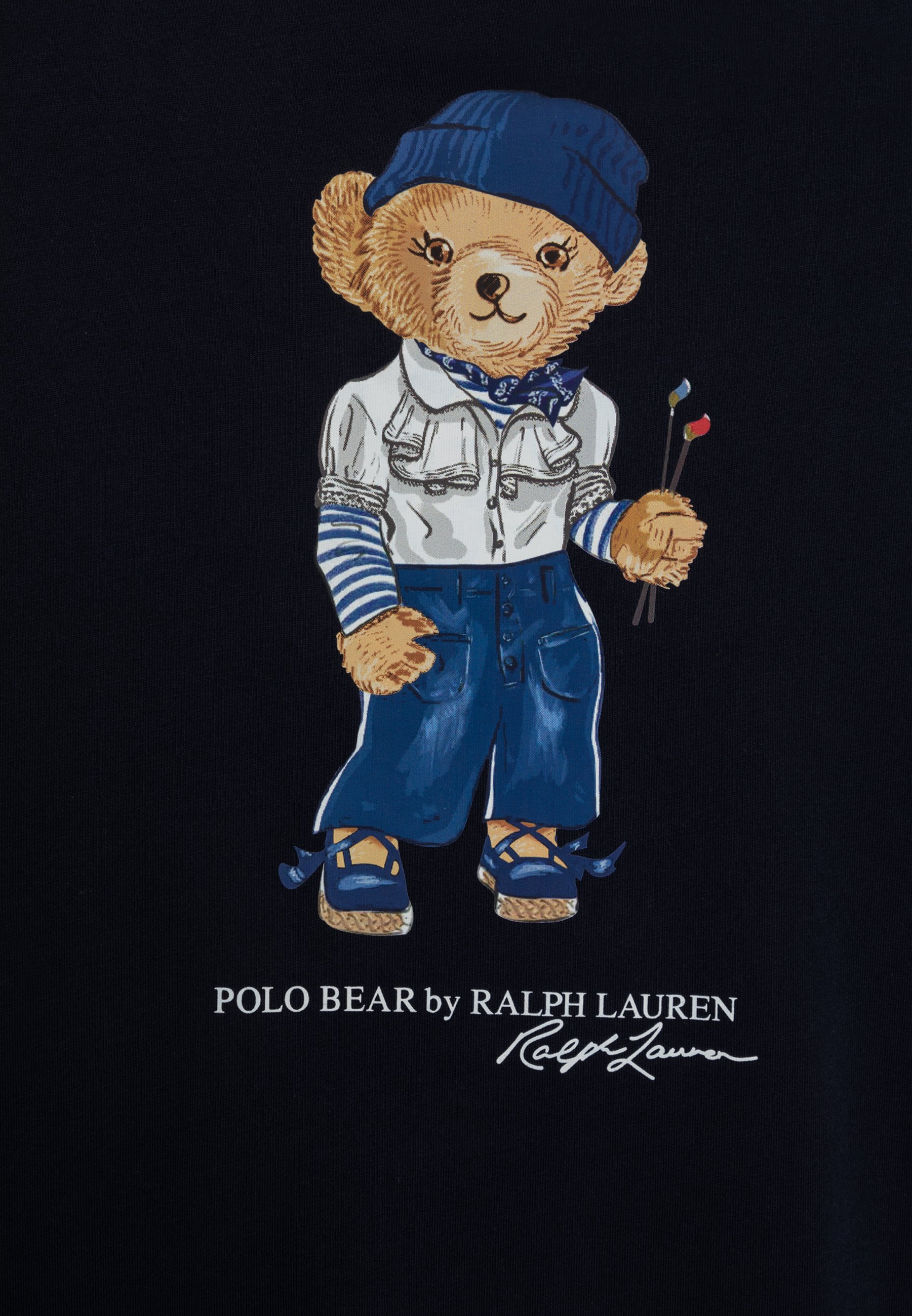 Polo Ralph Lauren DAY DRESS - Jersey dress - hunter navy/dark blue
