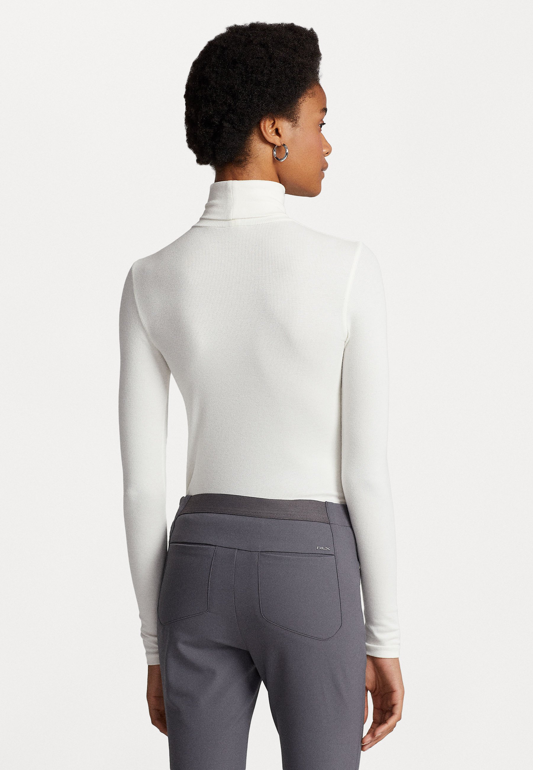 Polo Ralph Lauren LONG SLEEVE - Jumper - nevis/white