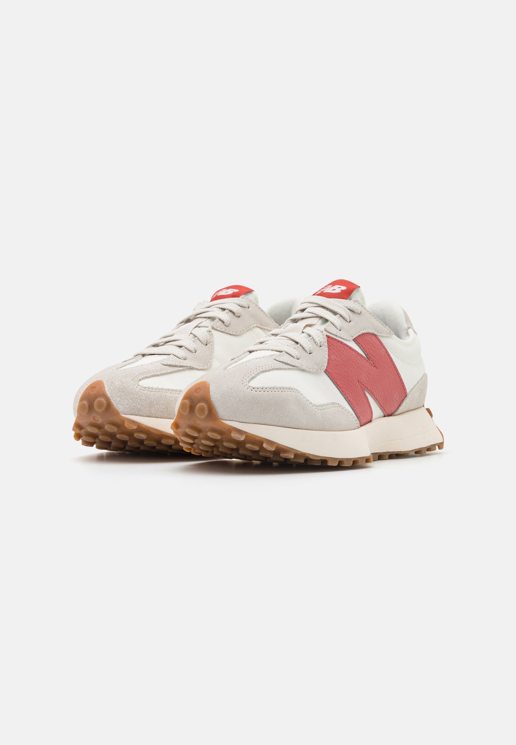 NB 327 UNISEX - Trainers - coral/light grey/light grey
