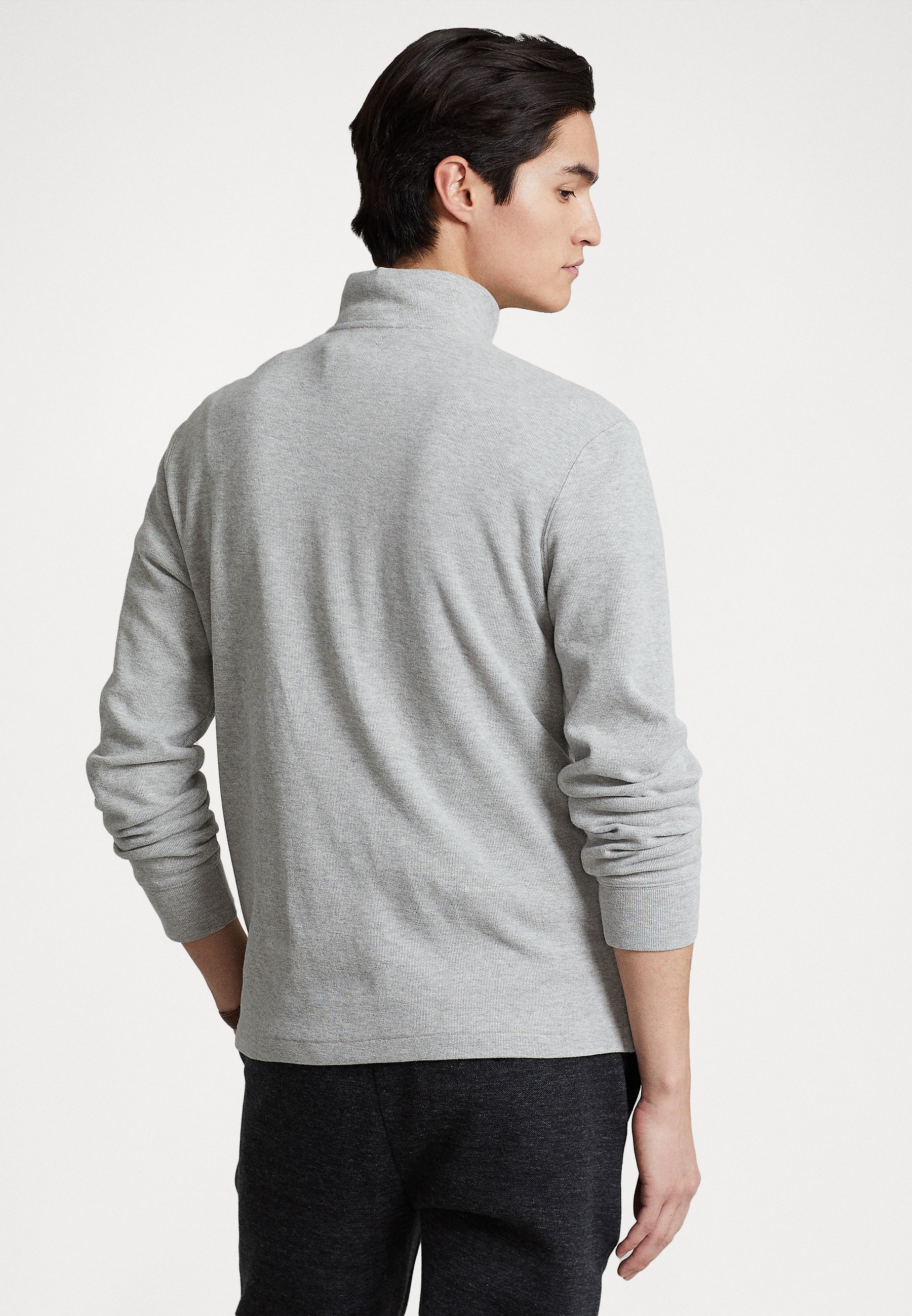 Polo Ralph Lauren LONG SLEEVE - Jumper - andover heather/grey