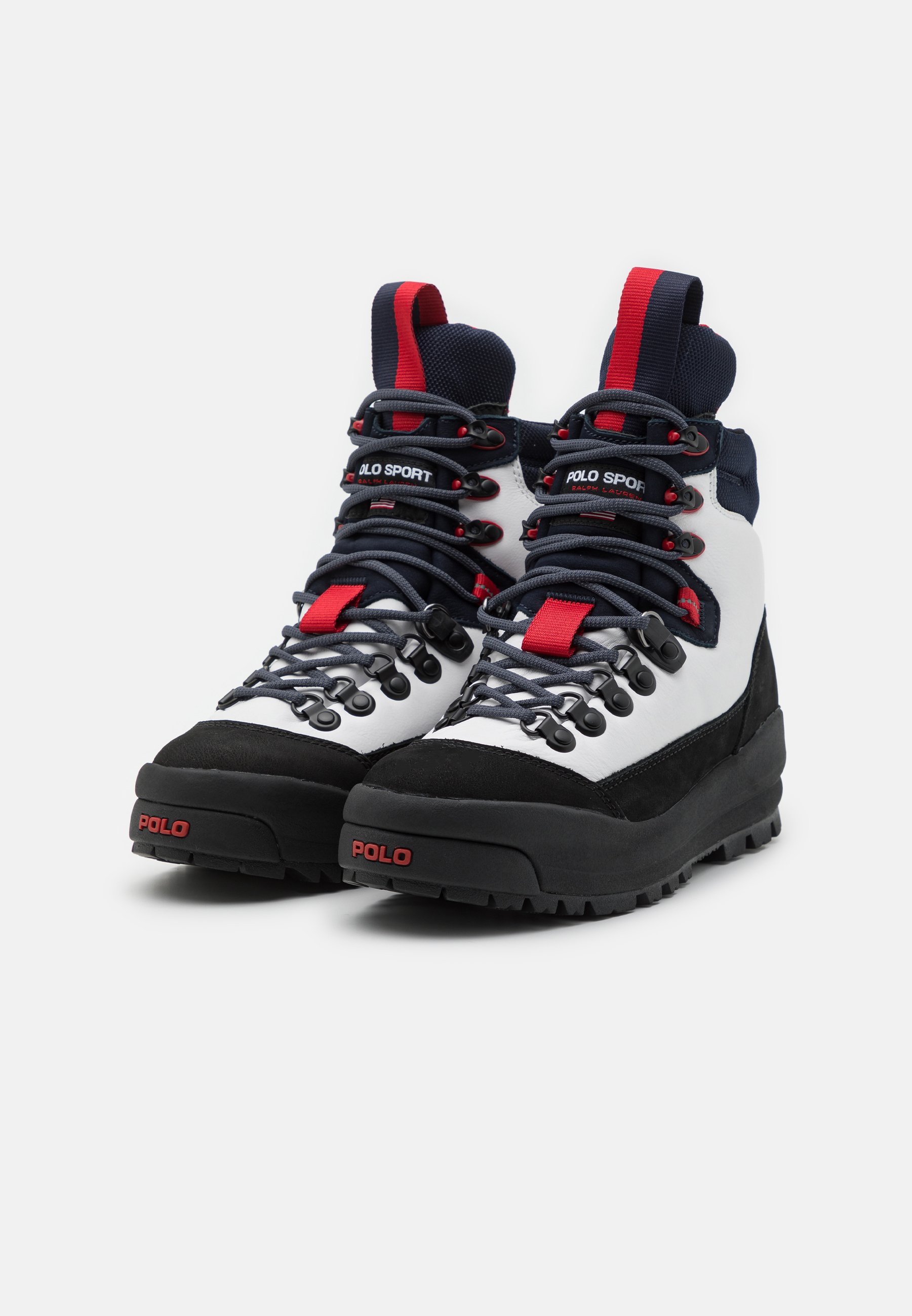 Polo Ralph Lauren High-top trainers - white/navy/red/white