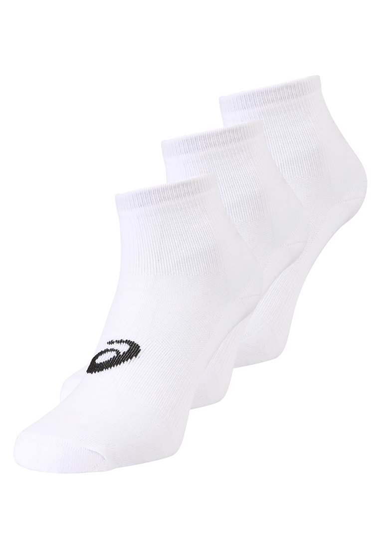 ASICS QUARTER UNISEX 3 PACK - Sports socks - white
