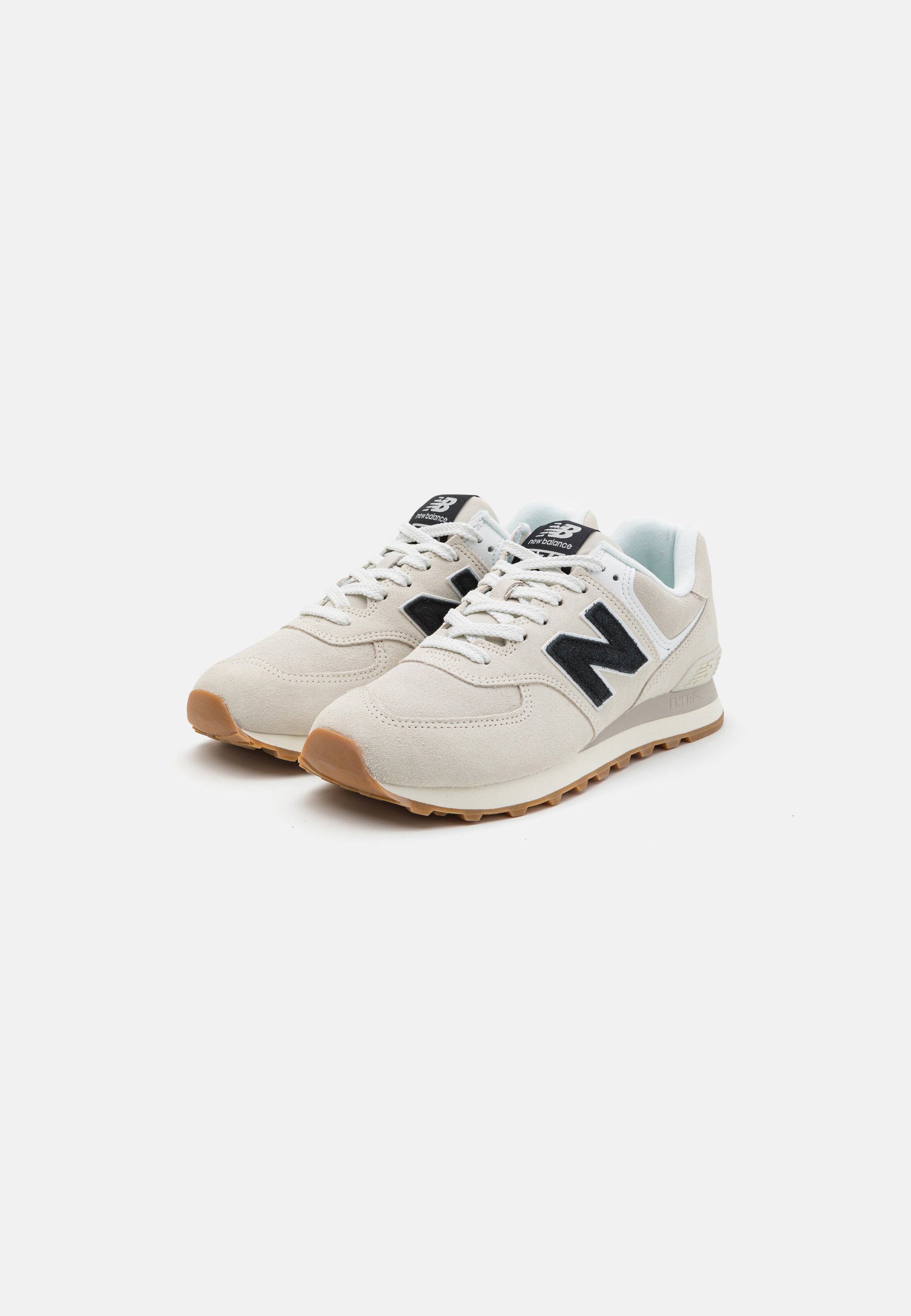 NB 574 UNISEX - Trainers - off-white/black/off-white