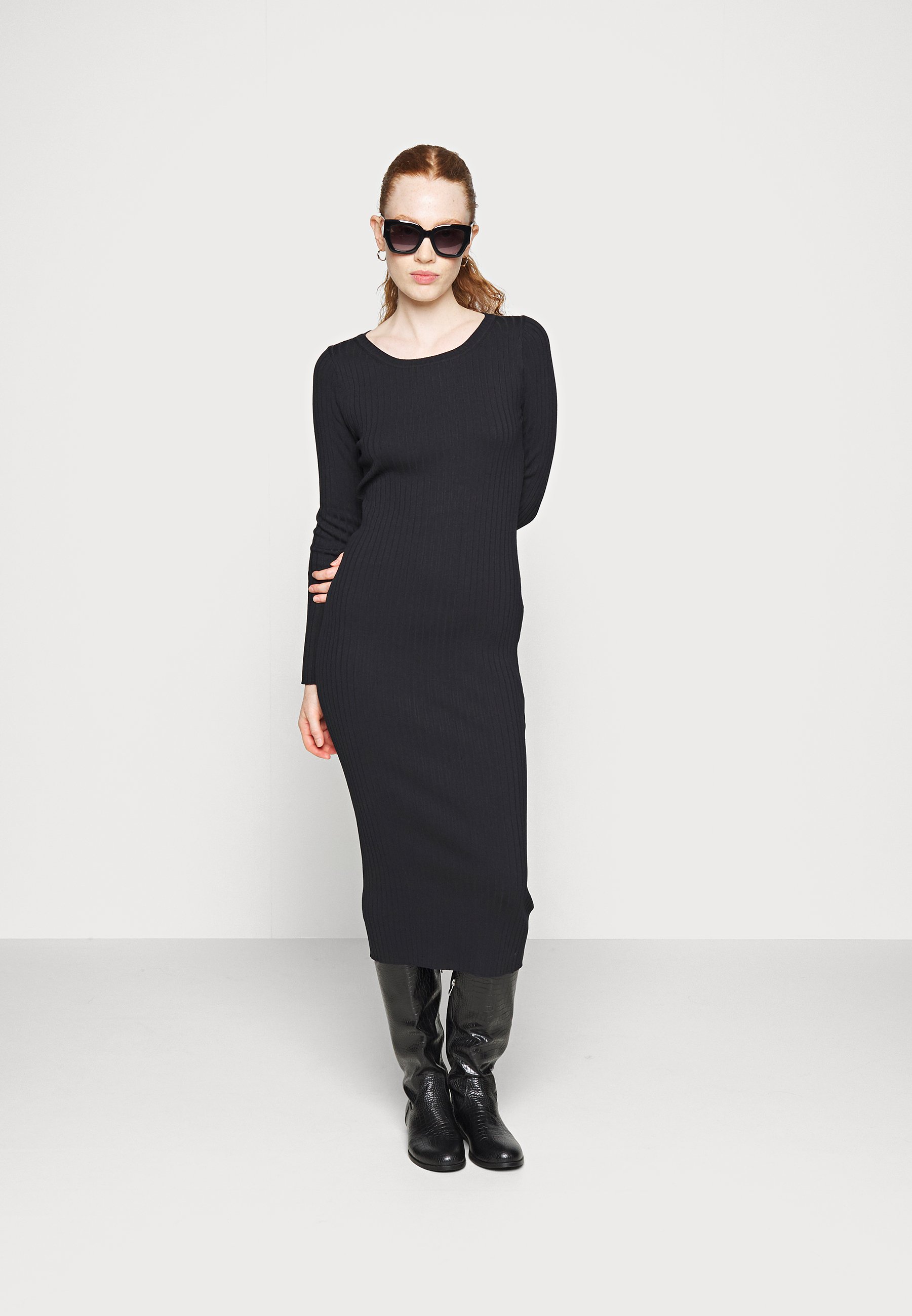 Esprit DRESS - Jumper dress - black