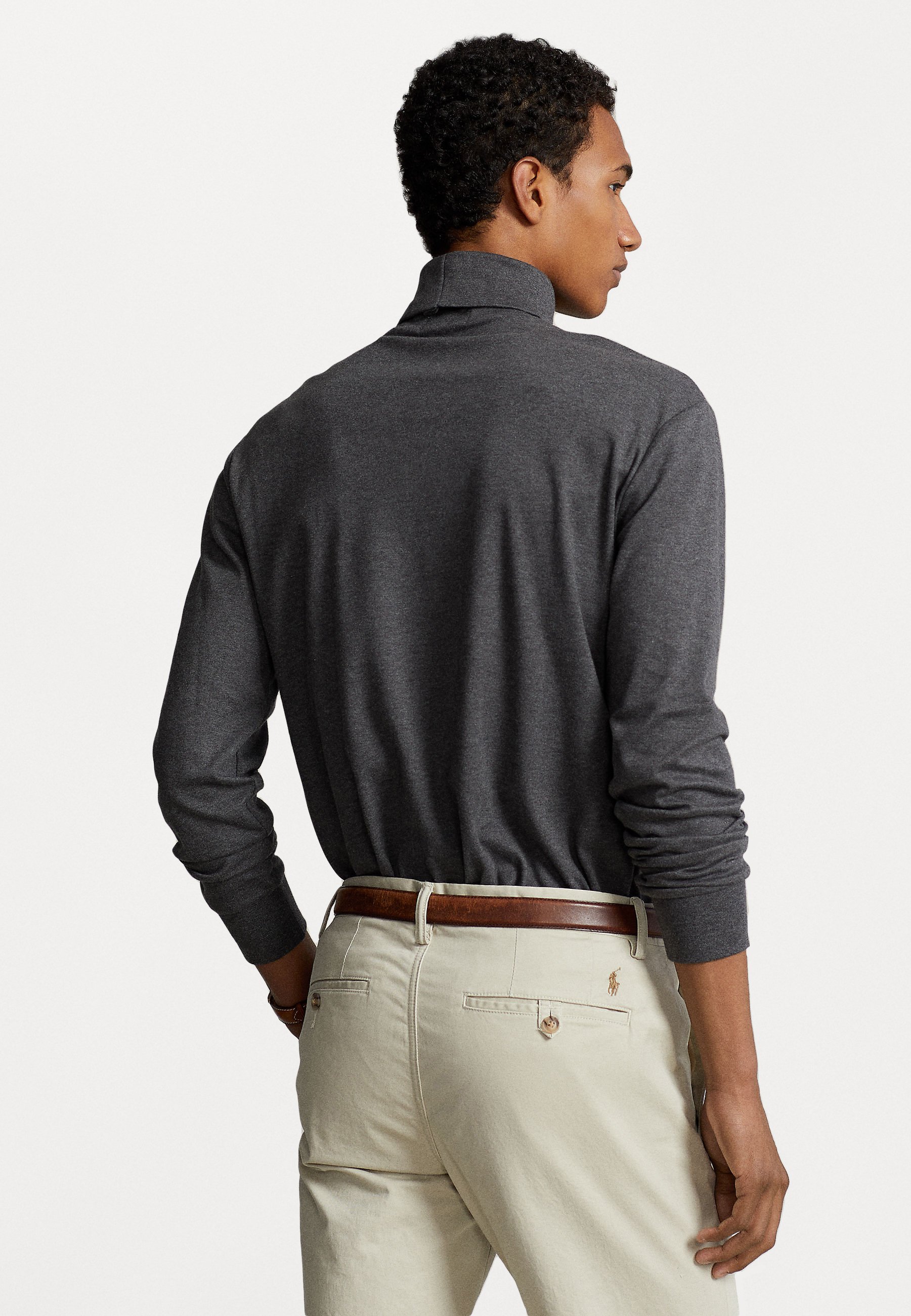 Polo Ralph Lauren LONG SLEEVE - Long sleeved top - barclay heather/grey