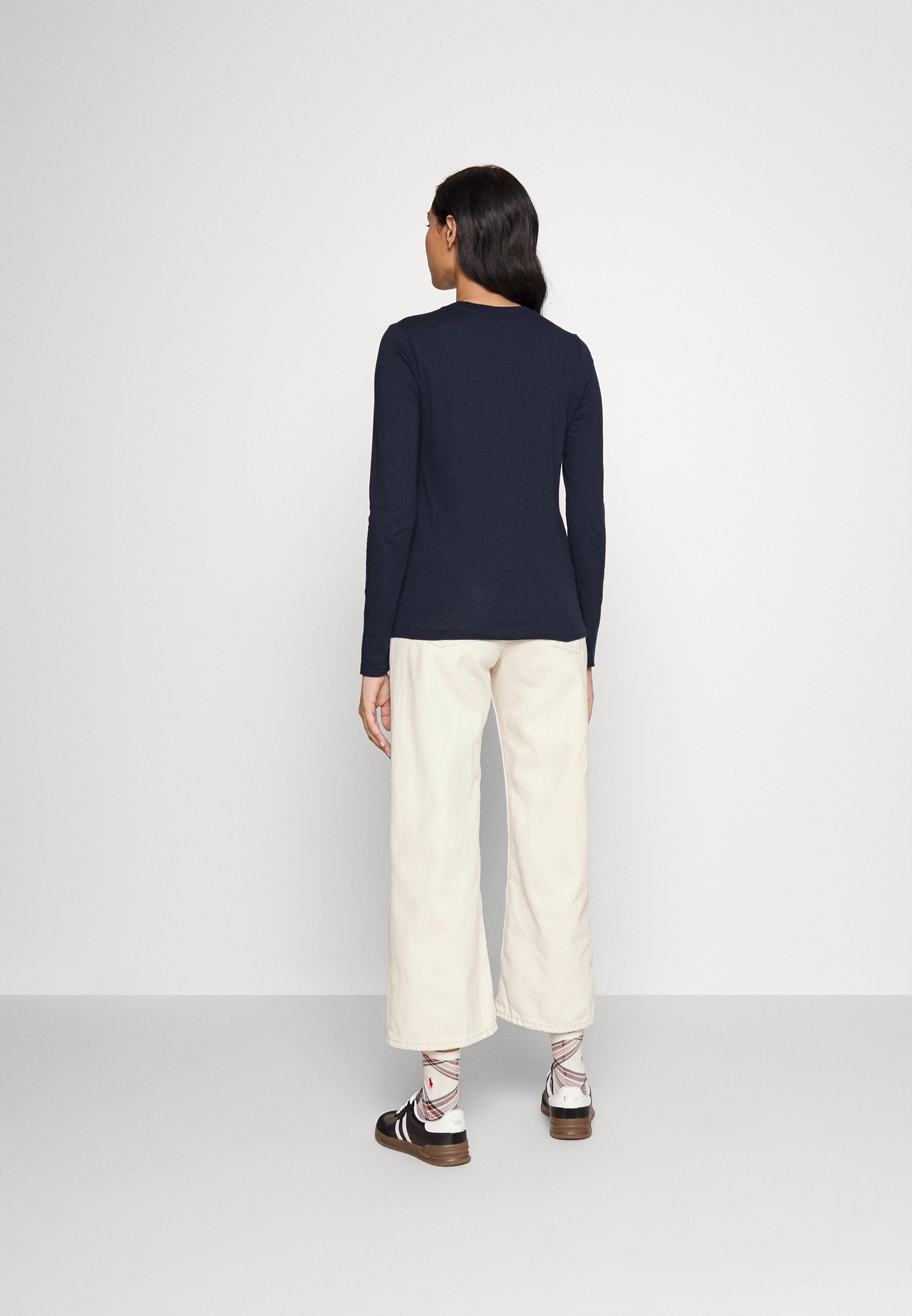 Polo Ralph Lauren LONG SLEEVE - Long sleeved top - cruise navy/blue