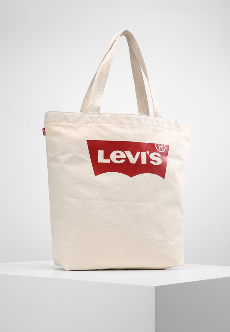 Levi's® BATWING TOTE - Tote bag - ecru/off-white