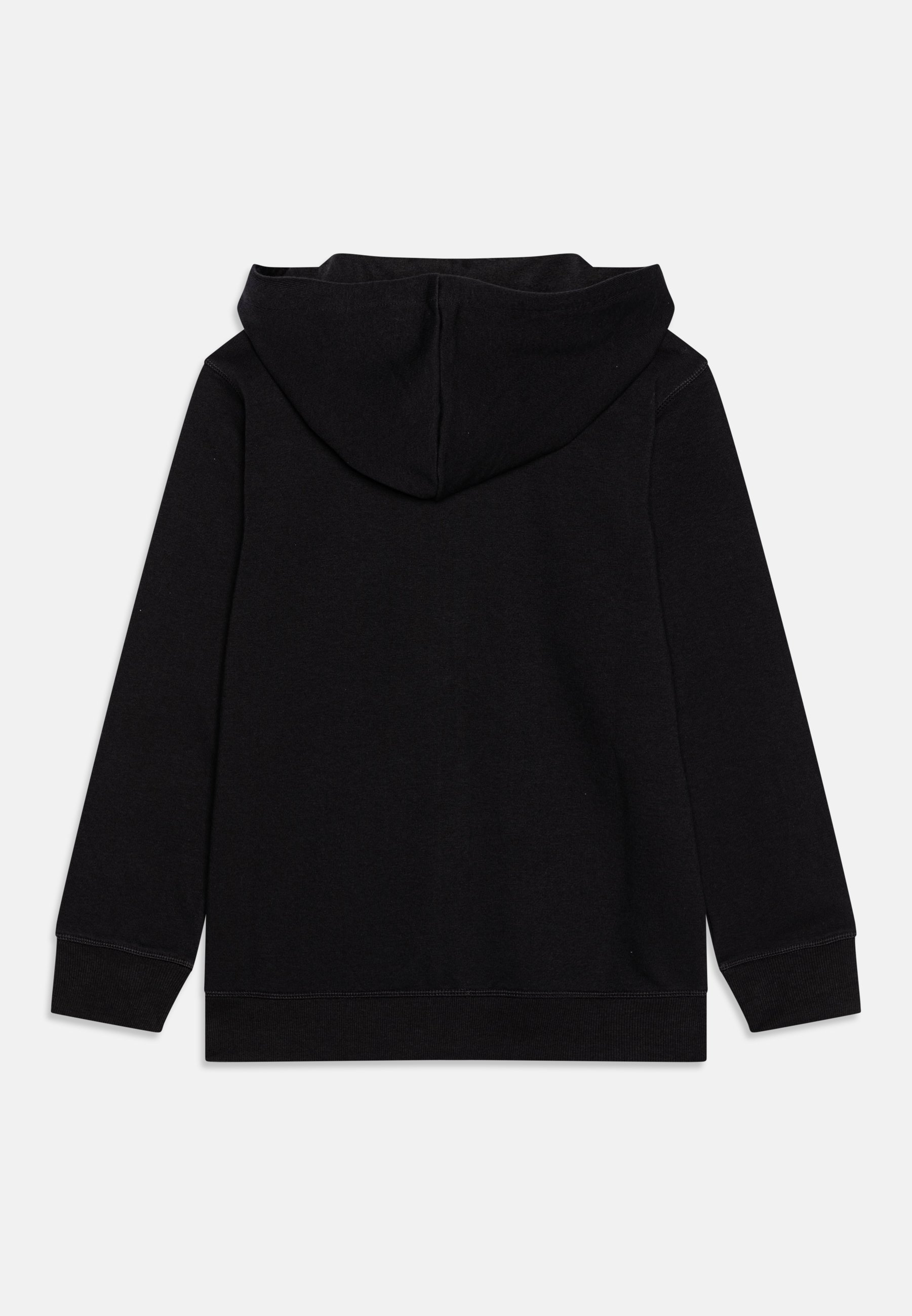 NB ESSENTIALS STACKED LOGO UNISEX - Zip-up sweatshirt - black