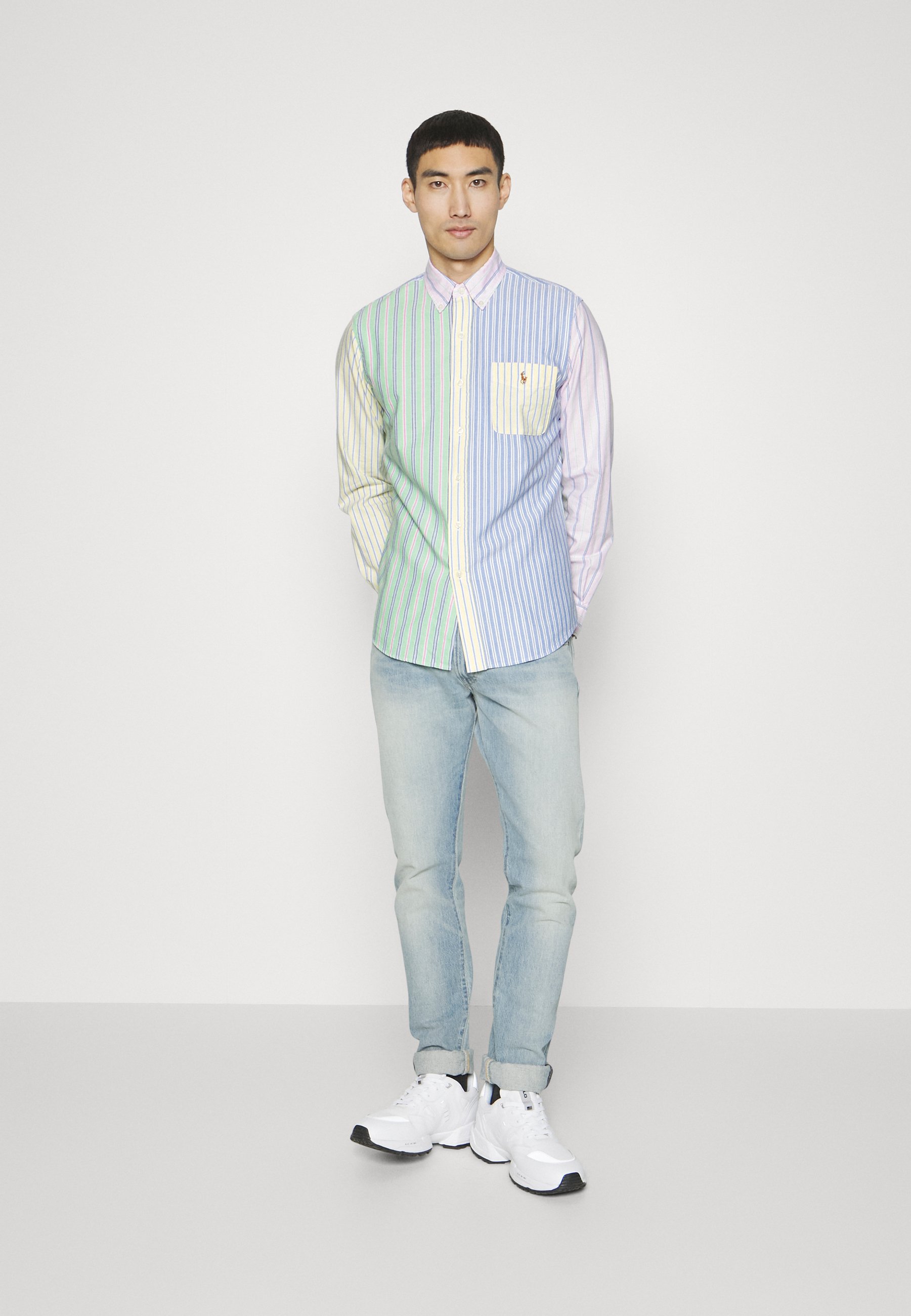 Polo Ralph Lauren CUSTOM FIT STRIPED OXFORD FUN SHIRT - Shirt - multi-coloured