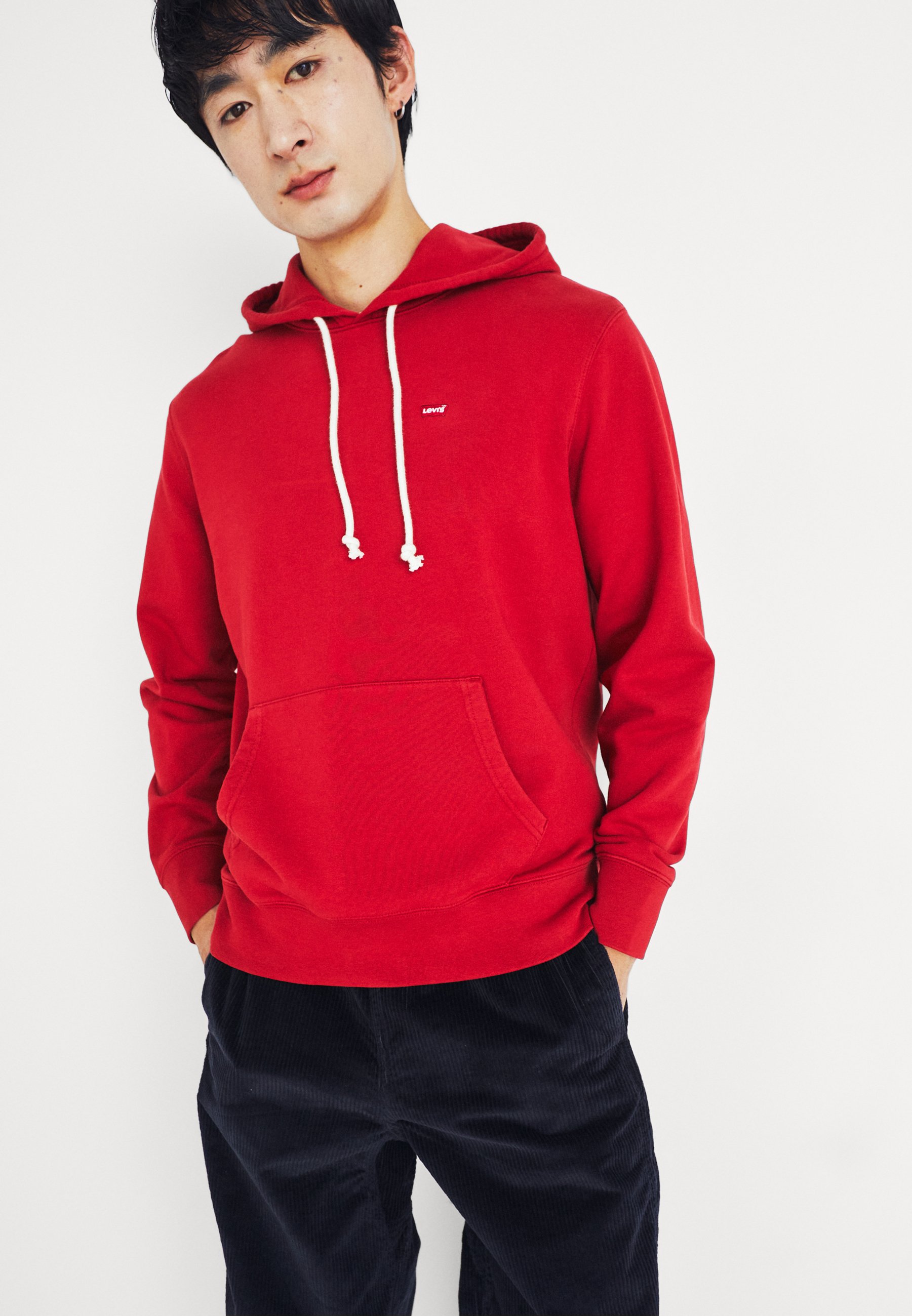 Levi's® ORIGINAL HOODIE - Hoodie - rhythmic red/light red