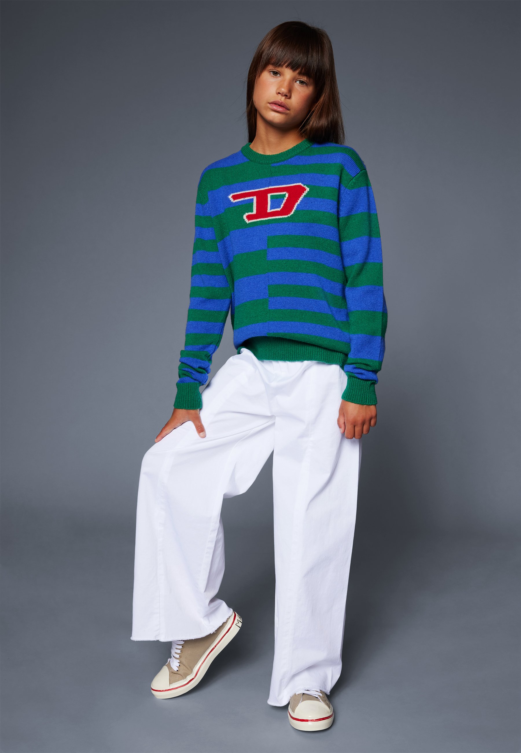 Diesel KEMPLY UNISEX - Jumper - bottle green/green