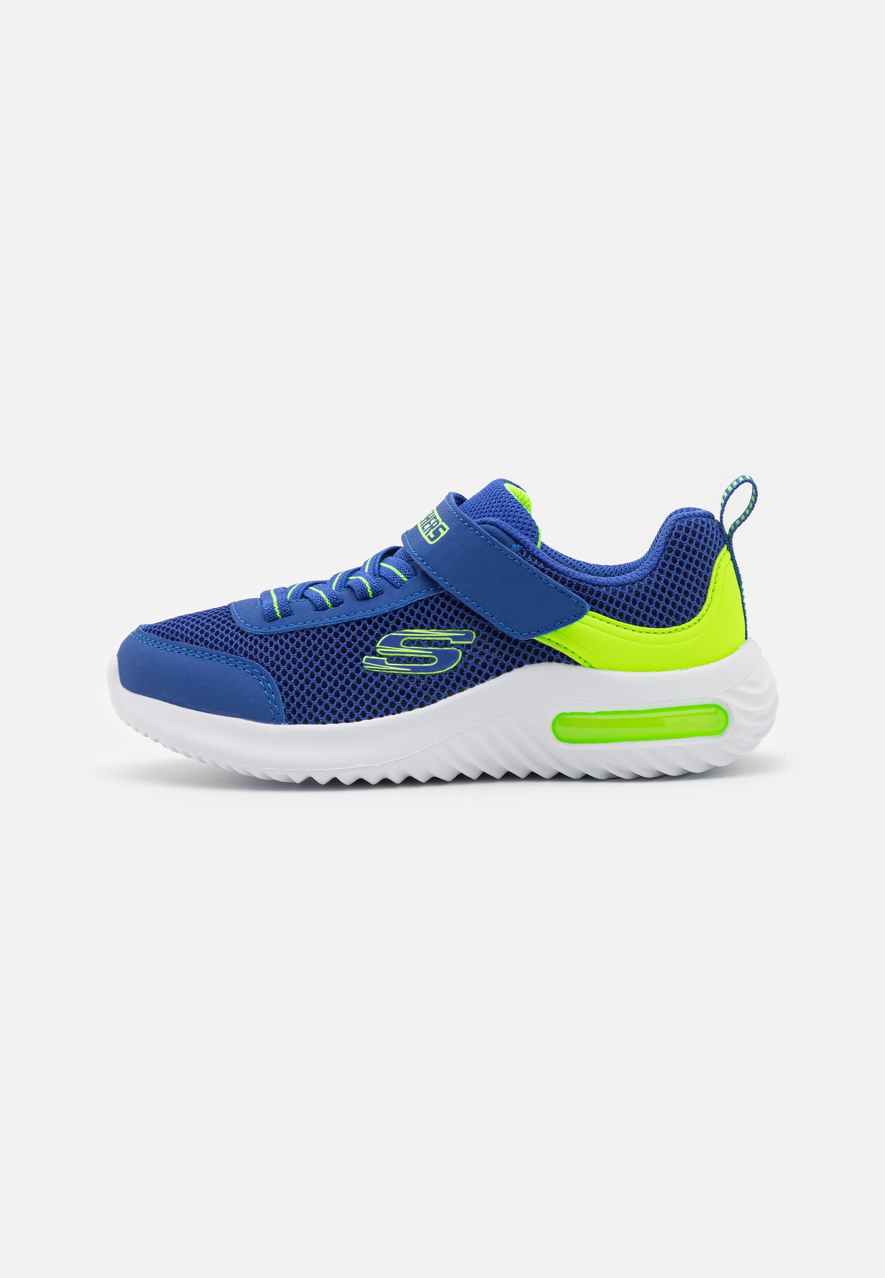 Skechers GORE STRAP OVERLAYS MIDSOLE TECH PIECE - Trainers - blue/lime/blue