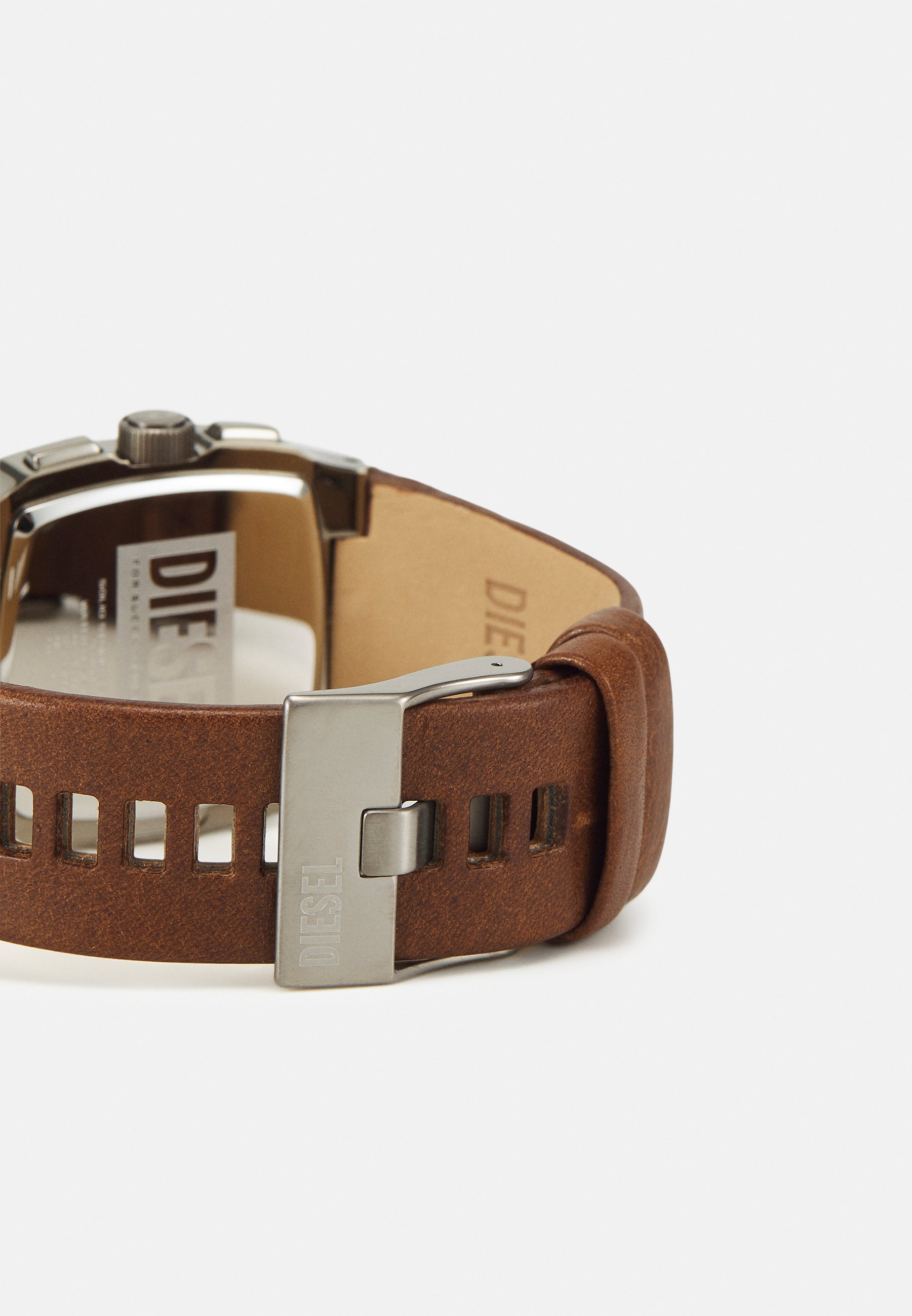 Diesel CLIFFHANGER WATCH - Chronograph watch - brown/dark blue/brown
